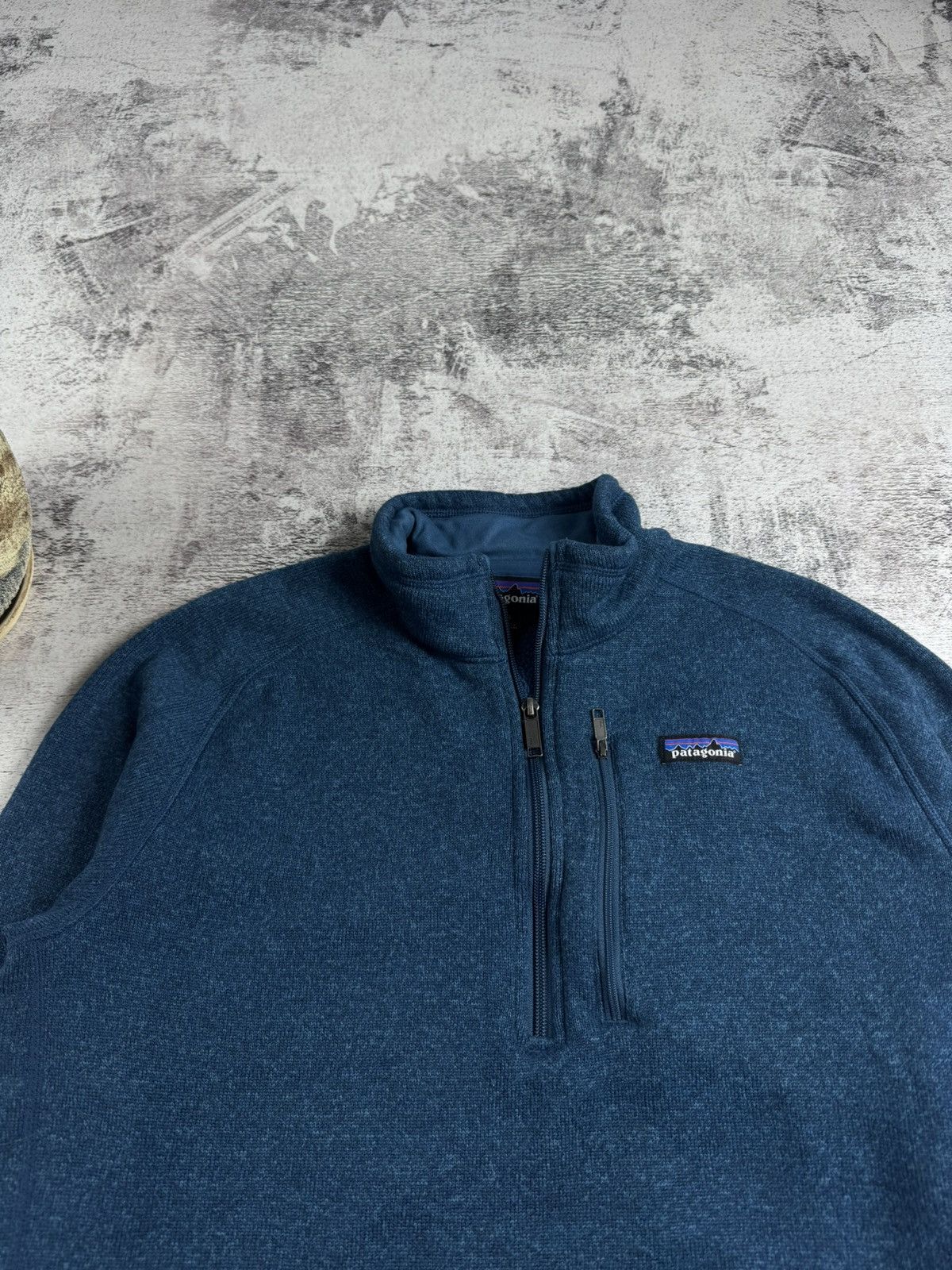 Patagonia Patagonia Hiking Blue Men’s XL Outdoor 1/3 Polyester Fleece Pullover Zip Jacket Size US XL / EU 56 / 4 - 6 Thumbnail