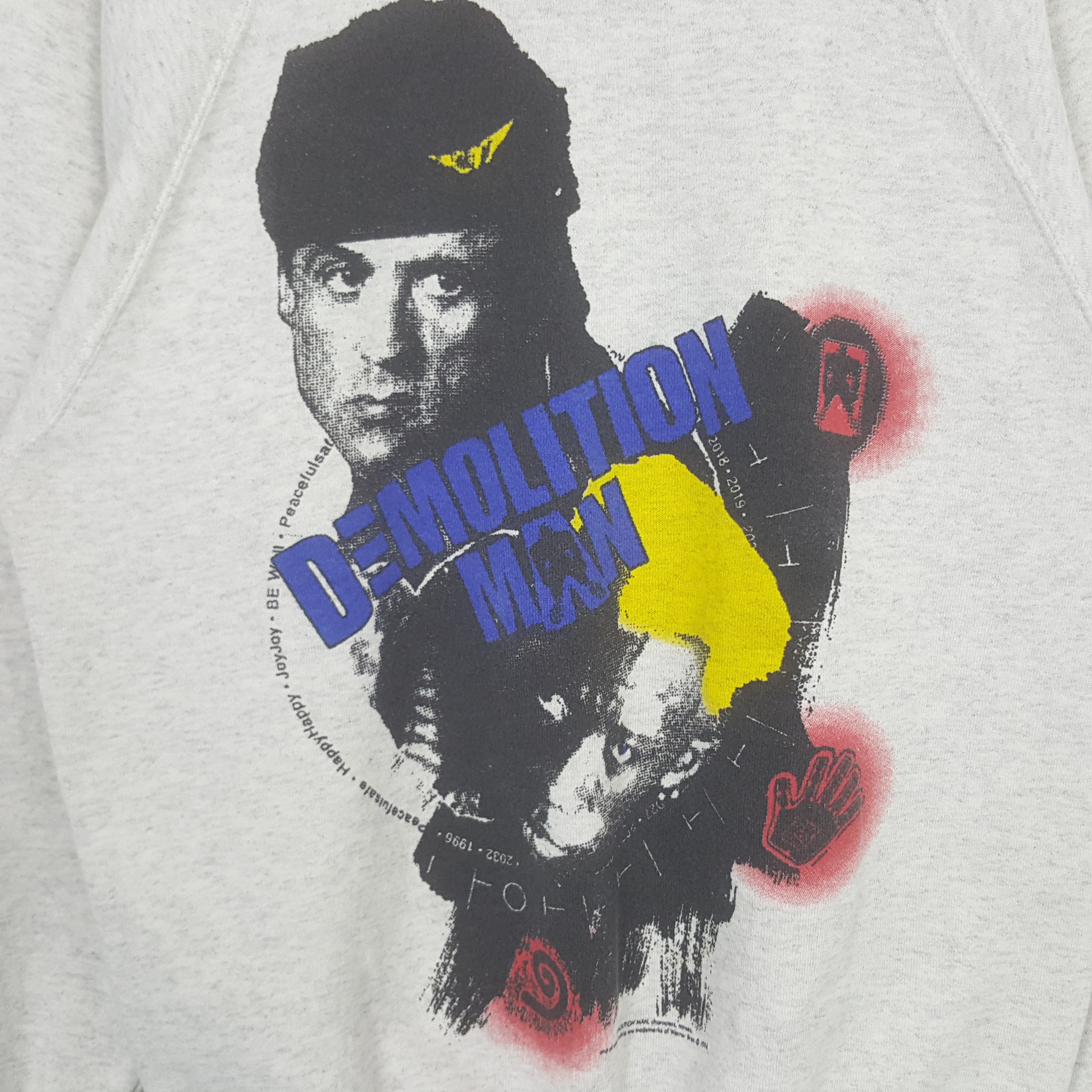 Vintage Vintage Demolition Man 90s American Movie Sweatshirt C298N30 Size US S / EU 44-46 / 1 - 2 Thumbnail
