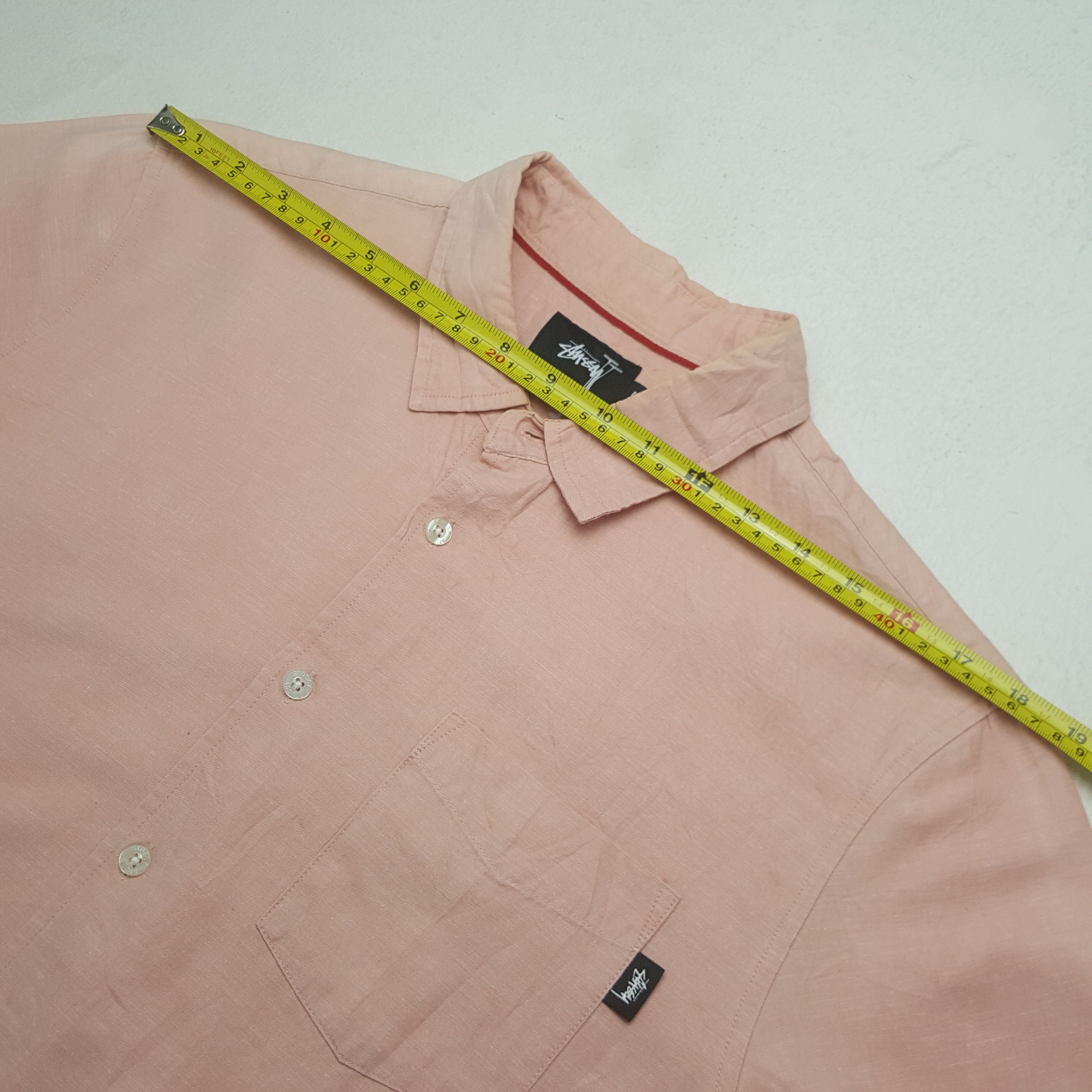 Stussy Vintage Stussy Custom Big Logo Button Up Shirt Size US M / EU 48-50 / 2 - 6 Thumbnail
