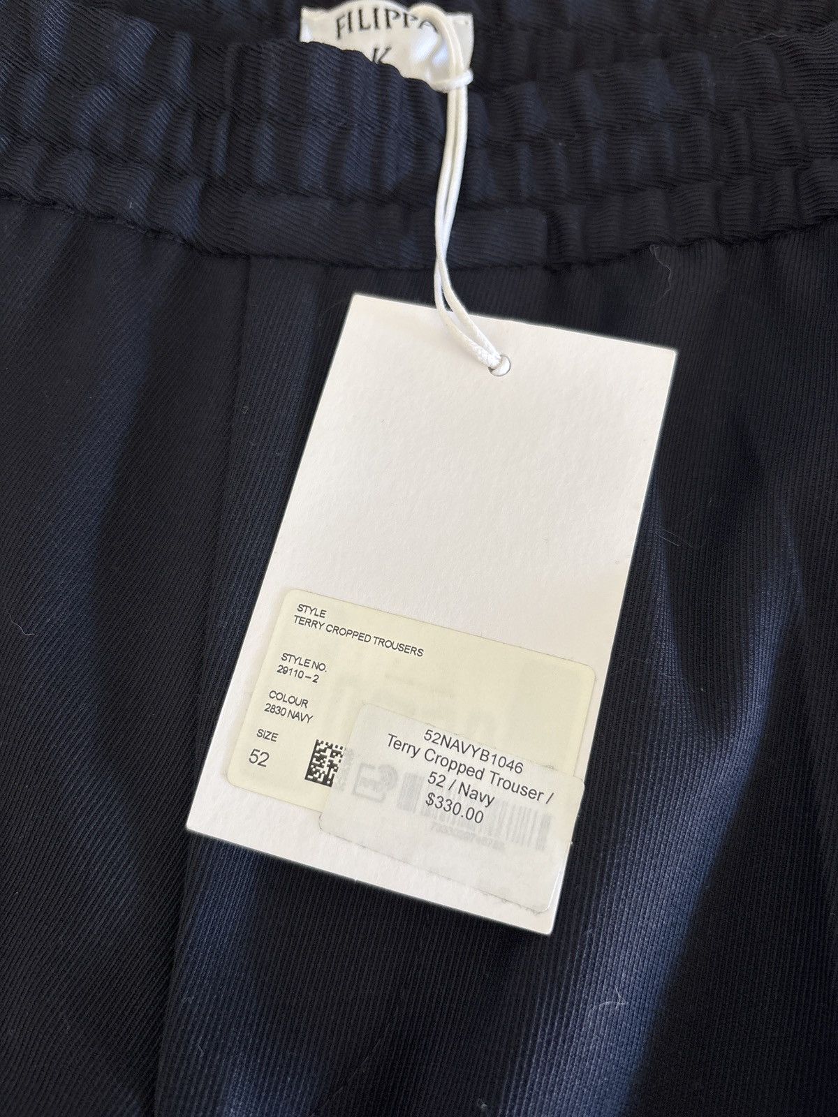 Filippa K Filippa K Terry Cropped Trouser Size 44R - 2 Thumbnail