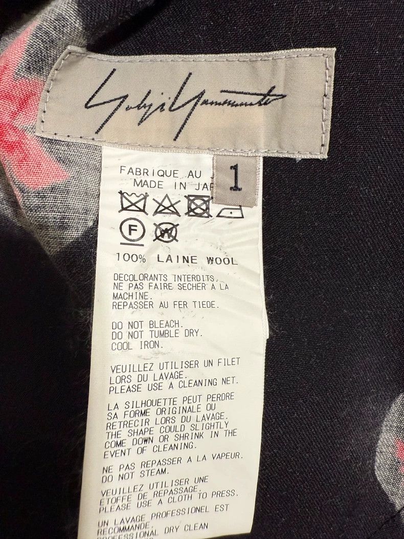 Yohji Yamamoto Yohji Yamamoto size 1 Peony half skirt Size 24" / US 00 / IT 34 - 9 Thumbnail