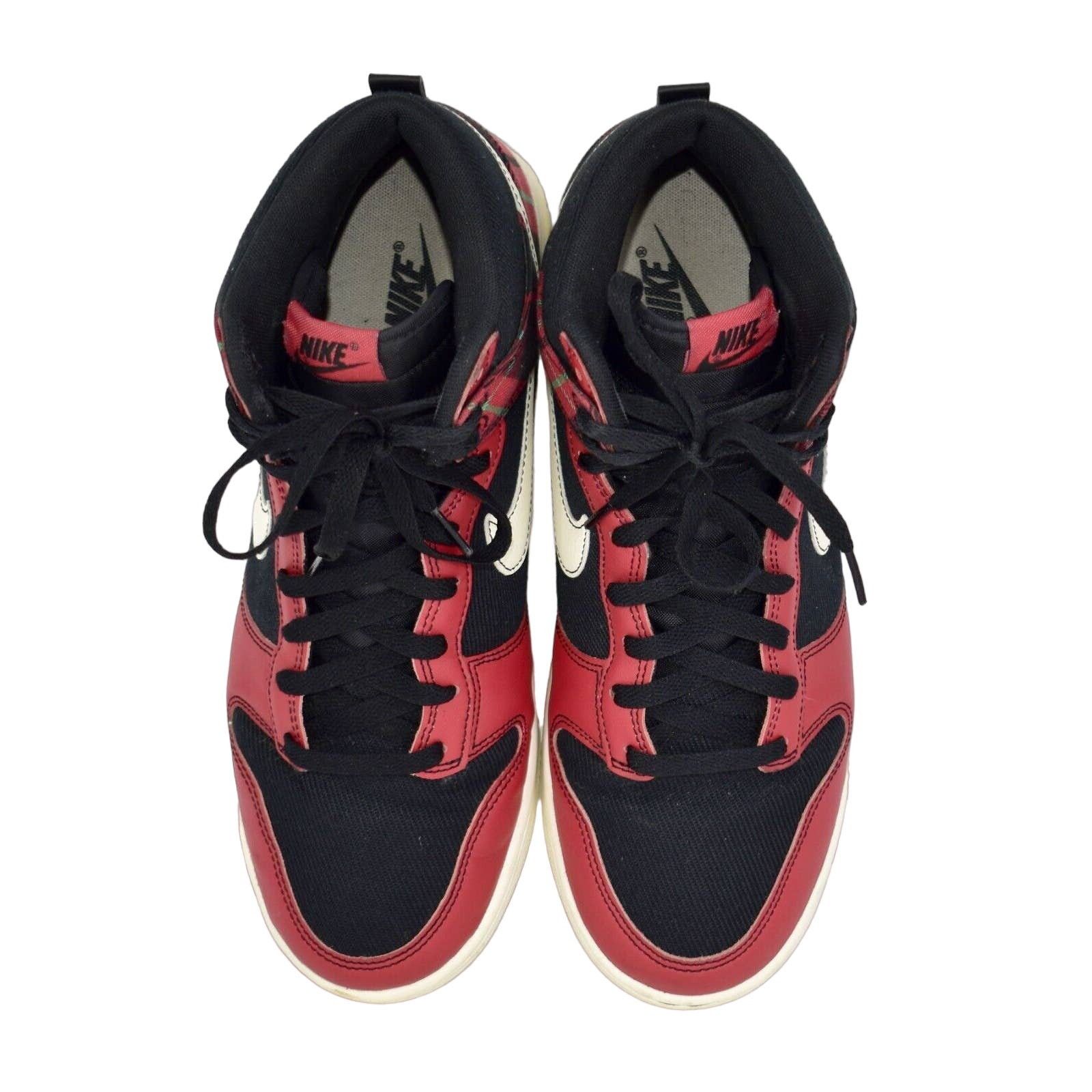 Nike B4 NIKE Dunk High Retro SE Tartan Plaid Red DV0826-001 10.5 Size US 10.5 / EU 43-44 - 3 Thumbnail