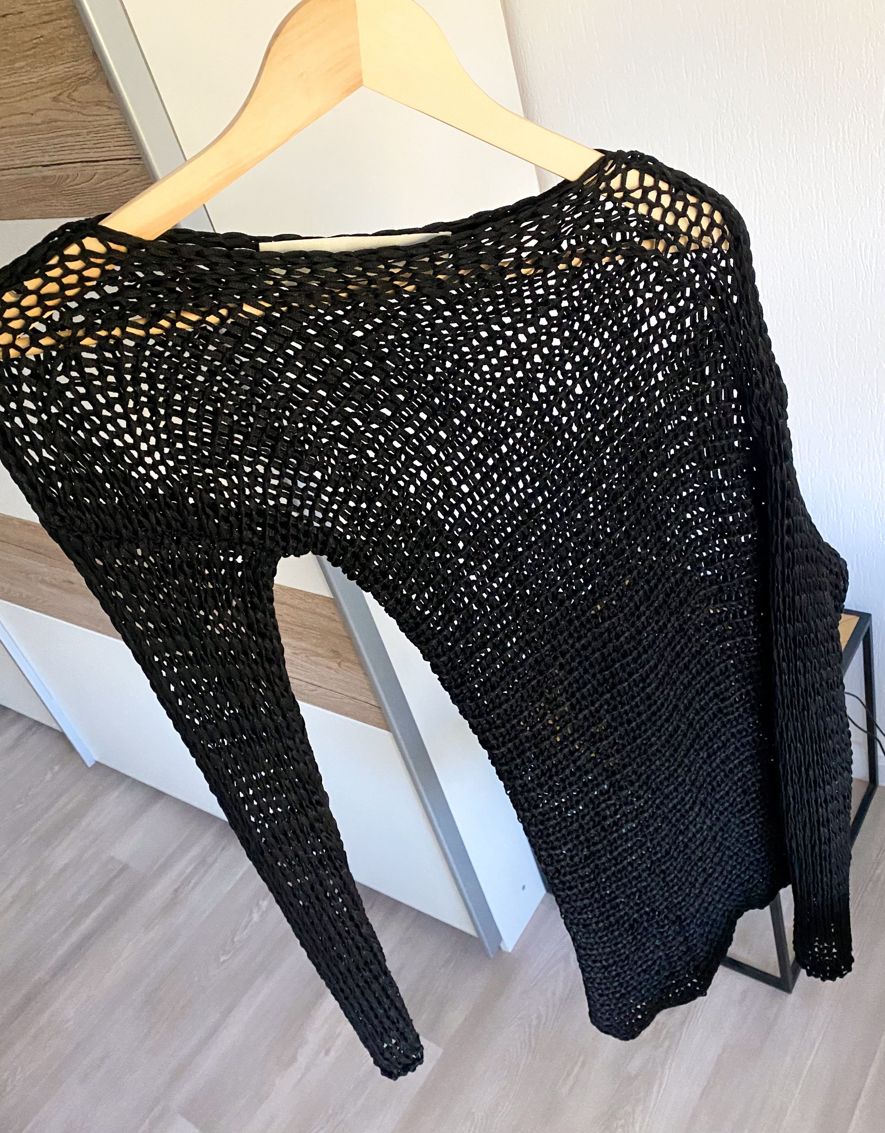 Isabel Benenato Archive Isabel Benenato SS14 Asymmetric Knit Sweater Size M / US 6-8 / IT 42-44 - 3 Thumbnail