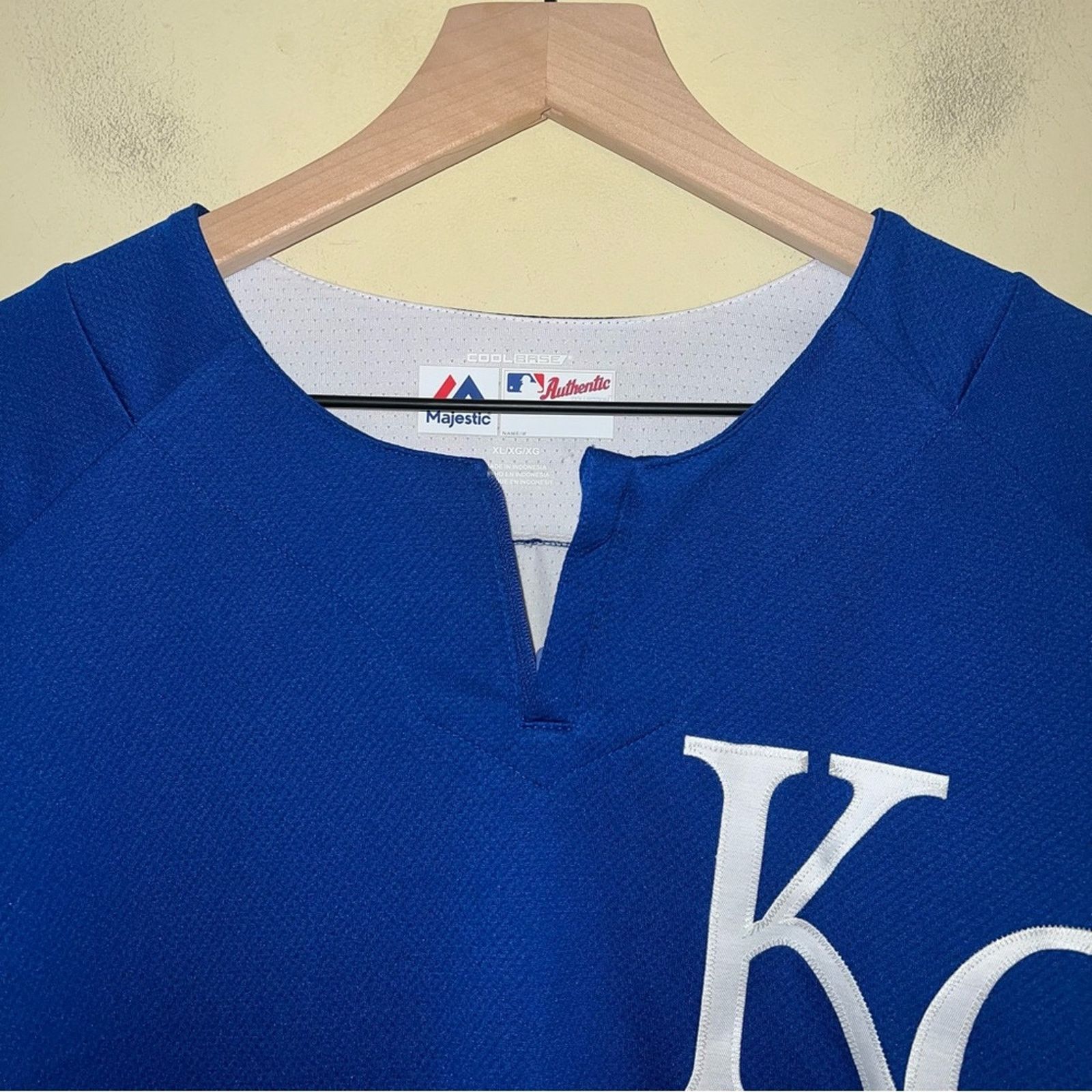 MLB MLB MAJESTIc Kansas City Royals high neck jersey XL Size US XL / EU 56 / 4 - 6 Thumbnail