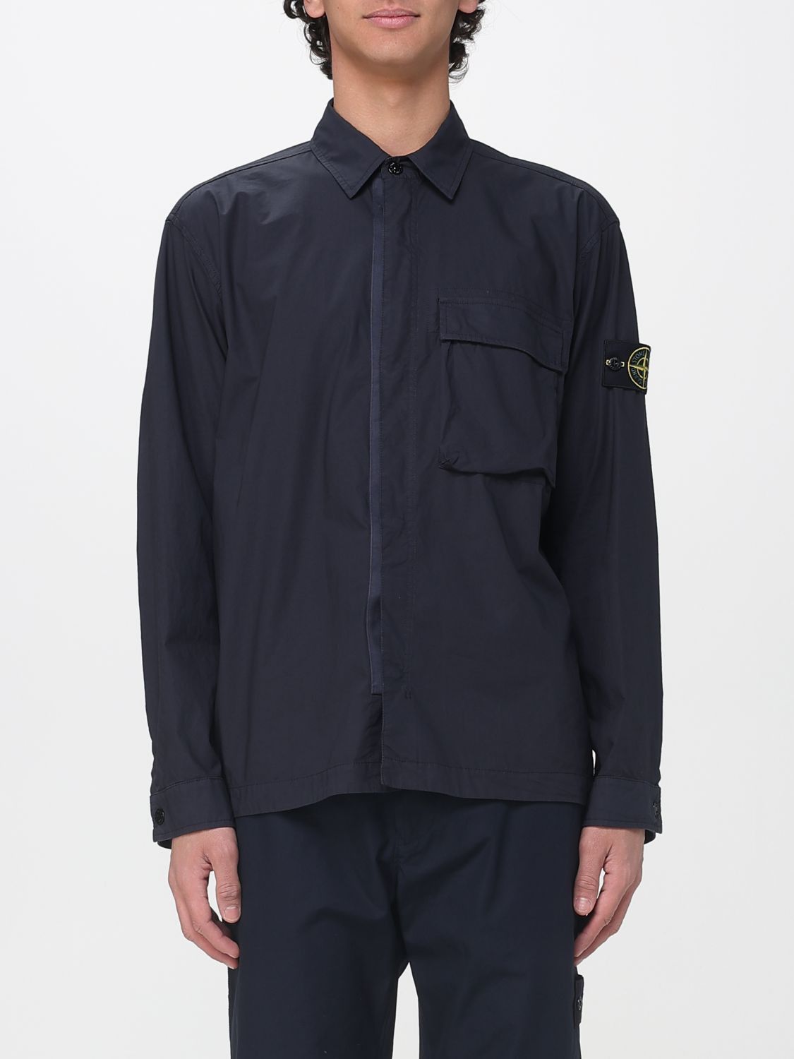 Stone Island Stone Island Jacket Men Navy Size US L / EU 52-54 / 3 - 1 Thumbnail