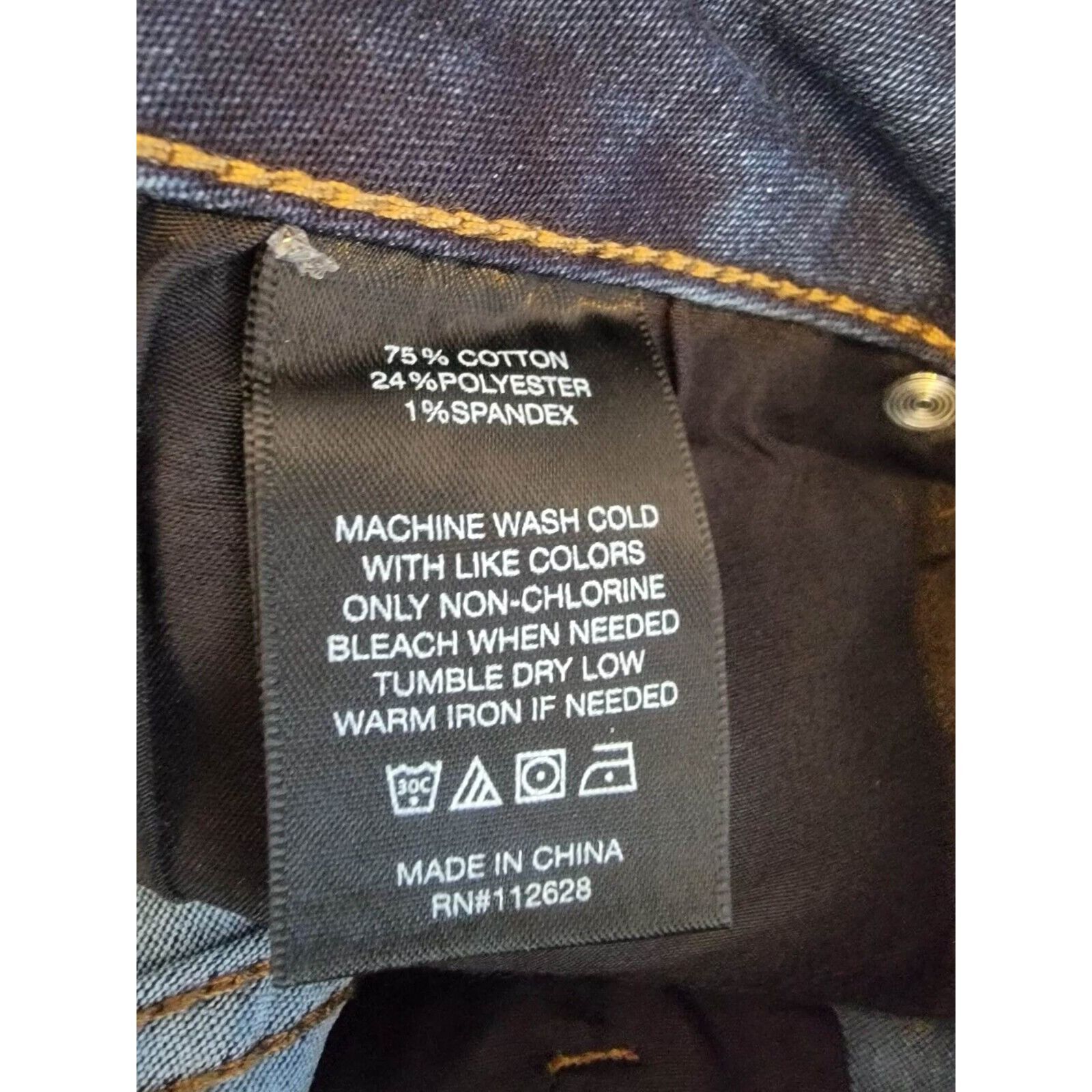 Ellen Tracy ⭐Ellen Tracy Mid Rise Skinny Slim Jeans Size 8 Women Ace Was Size 30" / US 8 / IT 44 - 5 Thumbnail