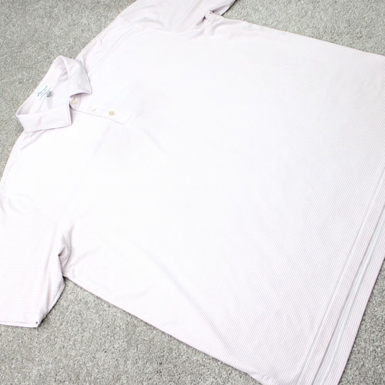 Peter Millar Peter Millar Polo Shirt Mens 2XL Pink/White Summer Comfort Halford Performance Shirt Polo Shirt Men 2XL Pink White Summer Comfort Mens Size US XXL / EU 58 / 5 - 6 Thumbnail