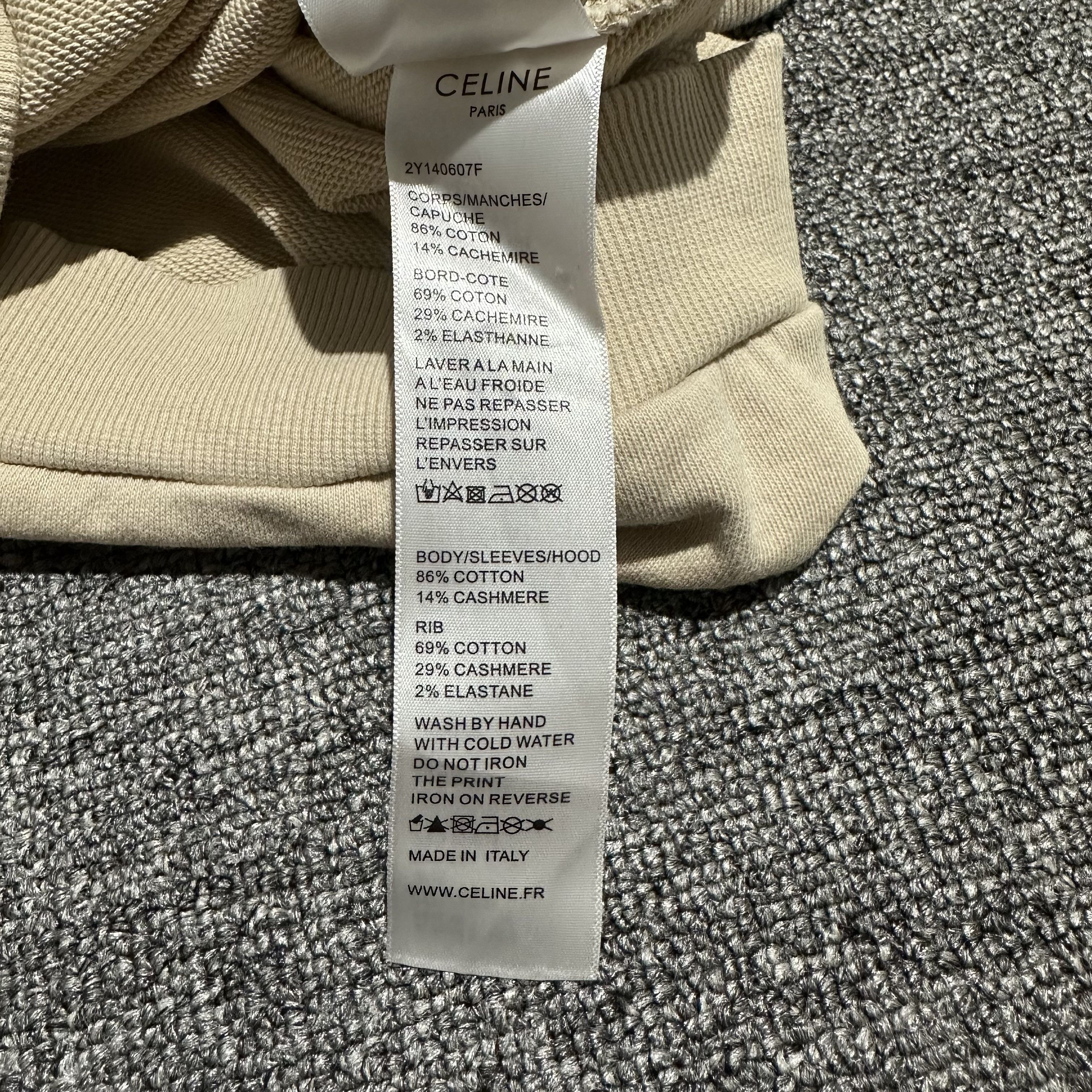 Celine Celine Paris Hoodie Size US M / EU 48-50 / 2 - 6 Thumbnail