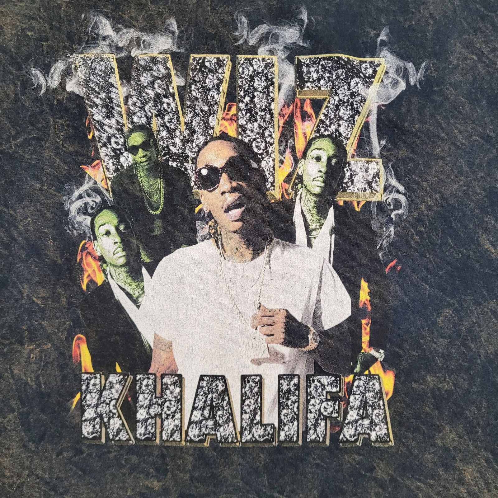 Wiz Khalifa Wiz Khalifa Taylor Gang T-Shirt XXL Y2K Style Rap Tee Flames Size US XL / EU 56 / 4 - 3 Thumbnail