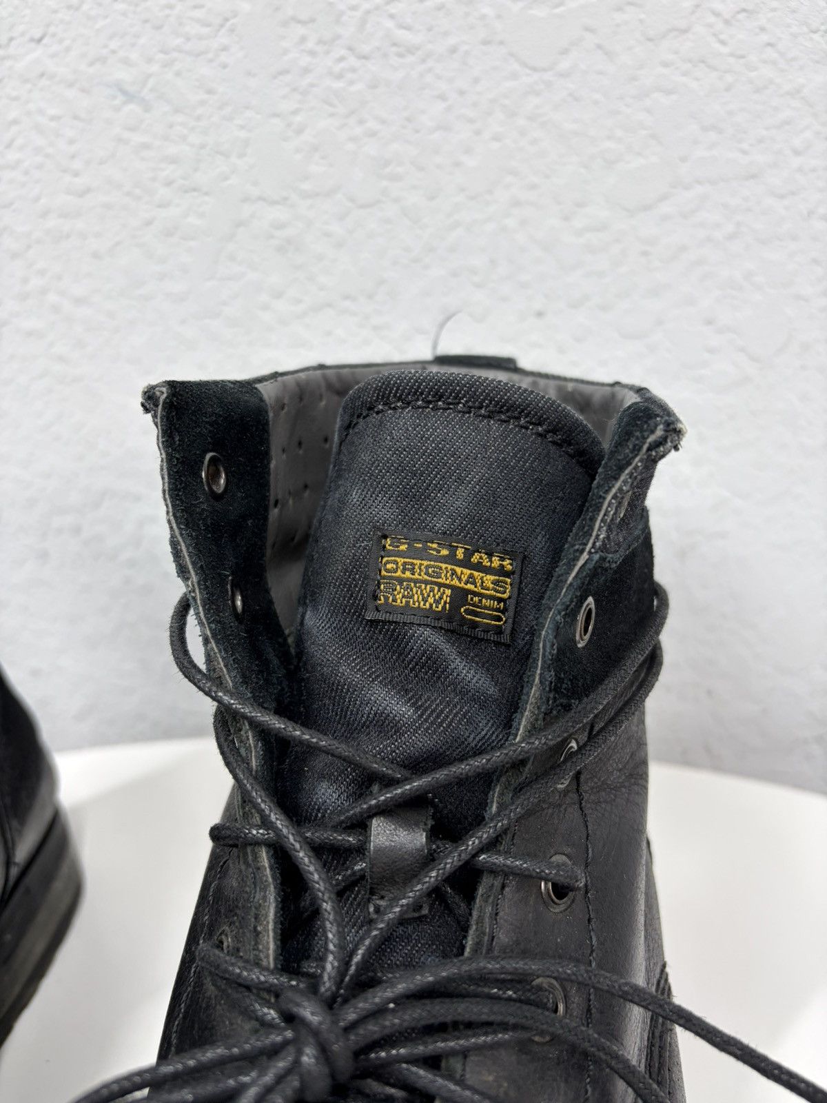 Hedi Slimane Vintage 00s Guidi CCP Style Distressed Leather Biker Boots Size US 9 / EU 42 - 16 Thumbnail