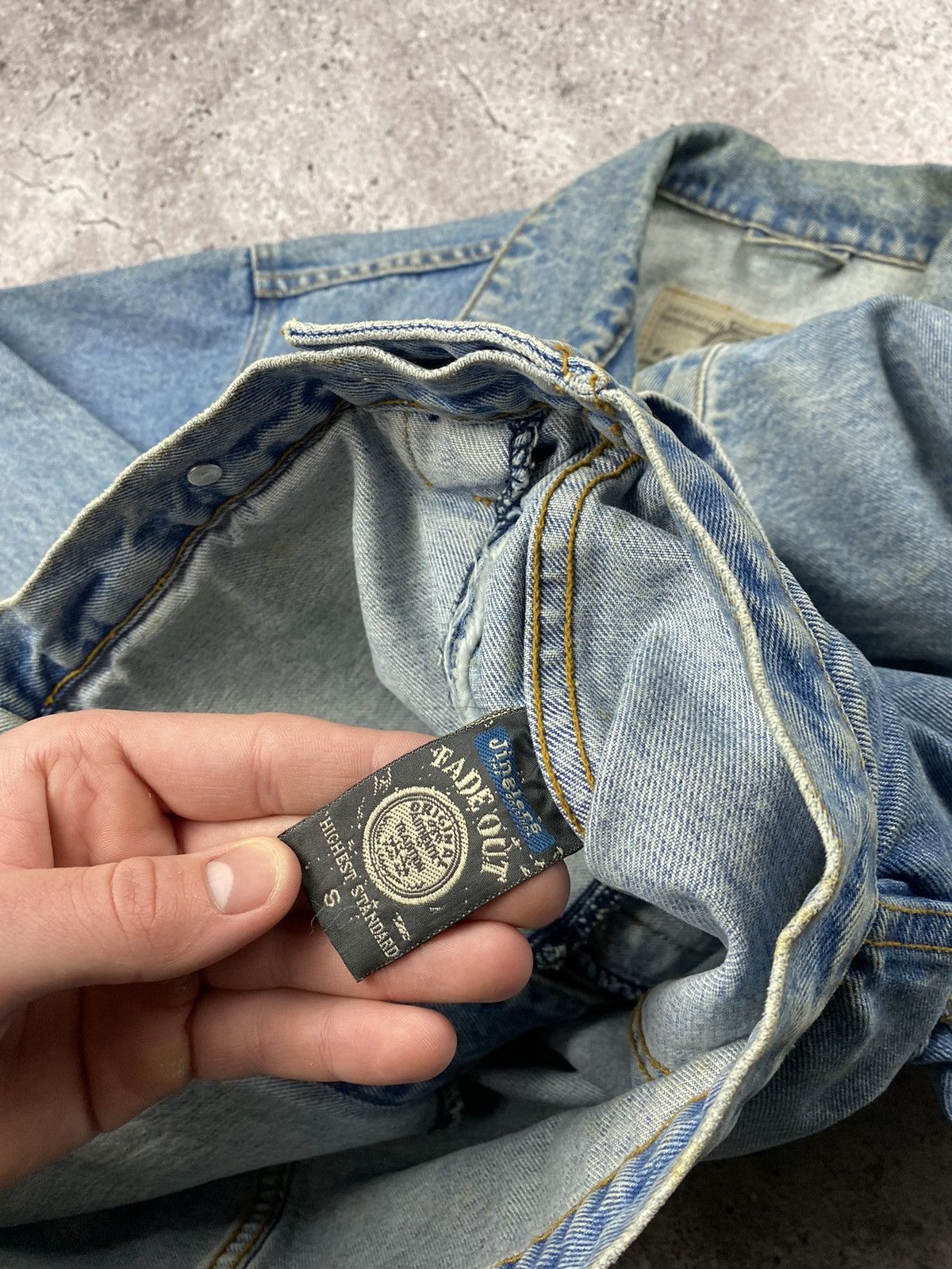 Japanese Brand × Vintage vintage japanese brands denim baggy jacket kapital style Size US S / EU 44-46 / 1 - 8 Thumbnail