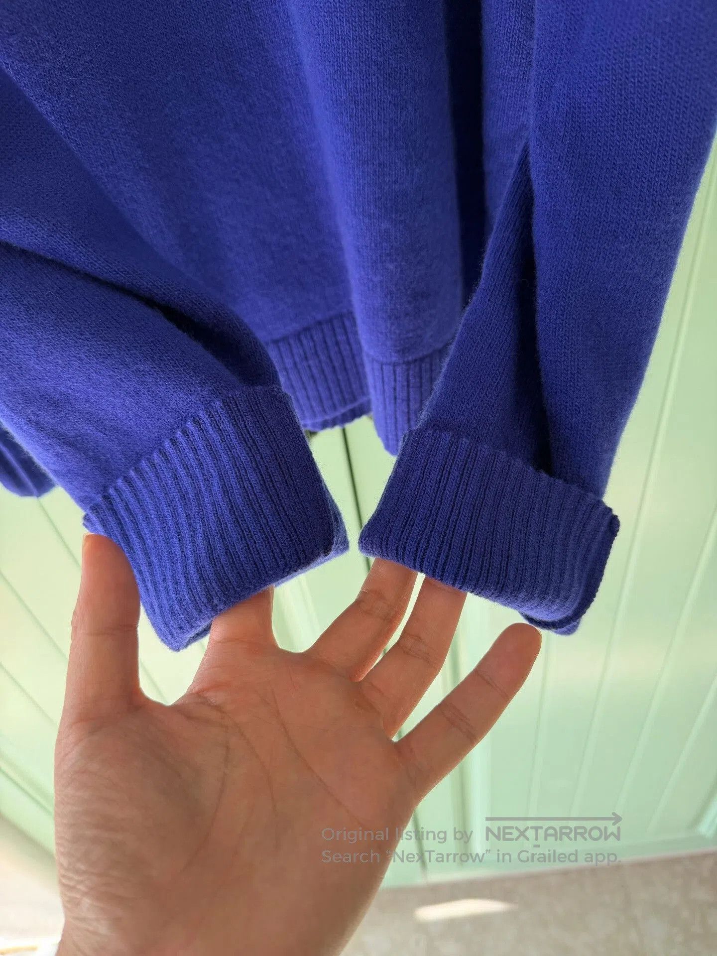 Loewe LOEWE Royal Blue Sweater. Size L / US 10 / IT 46 - 9 Thumbnail