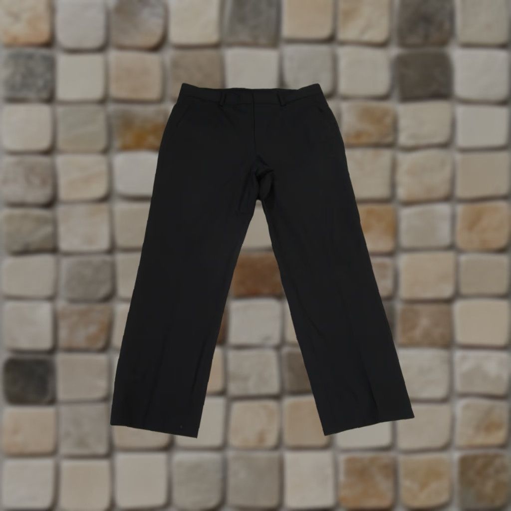 Theory Theory Pants Mens 30 Mayer New Tailor 2 Black Virgin Wool Slacks 26" Zip Flat Front Dress Pants Solid Size US 30 / EU 46 - 1 Thumbnail