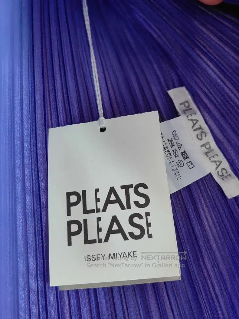 Issey Miyake Issey Miyake size:one size Purple Tassel Turtleneck Sleeve Size XXS / US 00 / IT 34 - 3 Thumbnail
