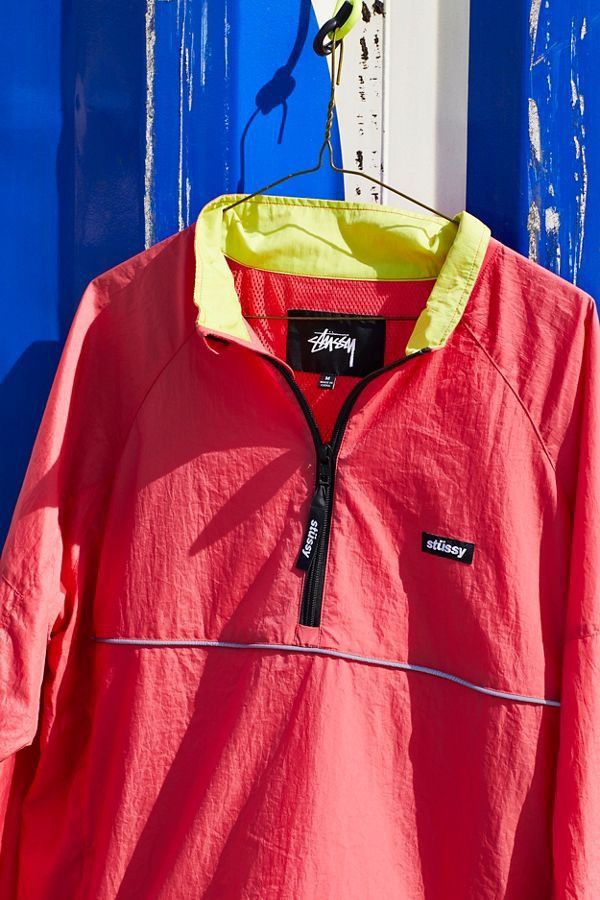 Stussy Stussy Sport Pullover Windbreaker Jacket Green Blue GTX Size US L / EU 52-54 / 3 - 8 Thumbnail