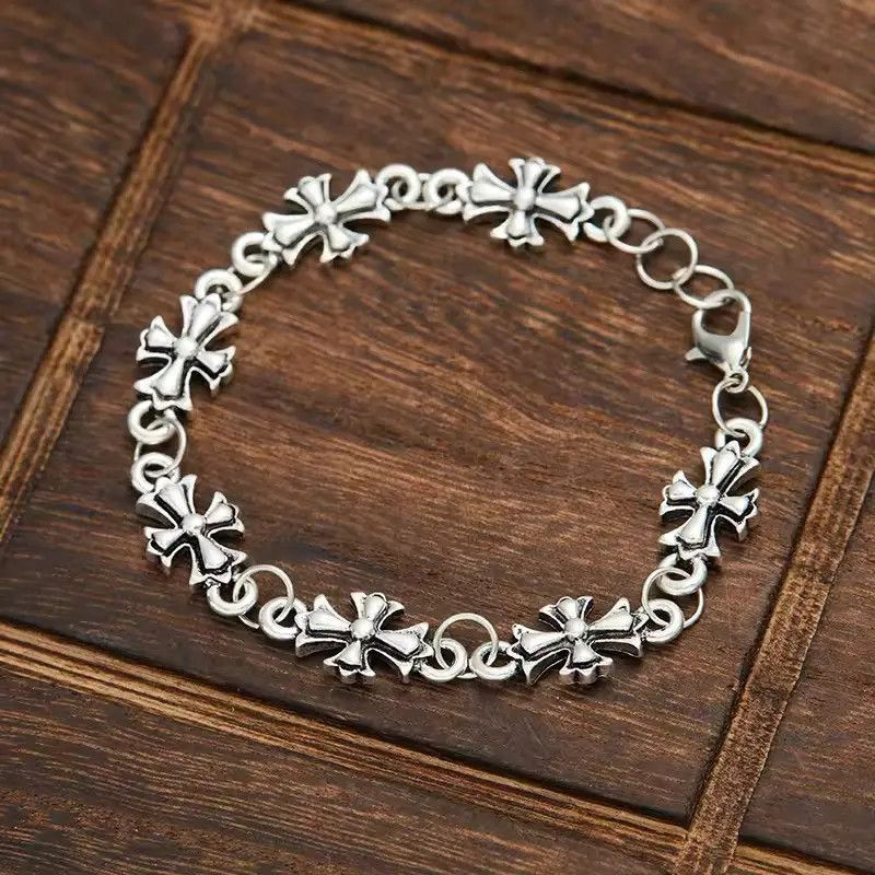 Jewelry × Other Cross Bracelet for Men Women,Punk Hip Hop Unisex Style Size ONE SIZE - 2 Thumbnail