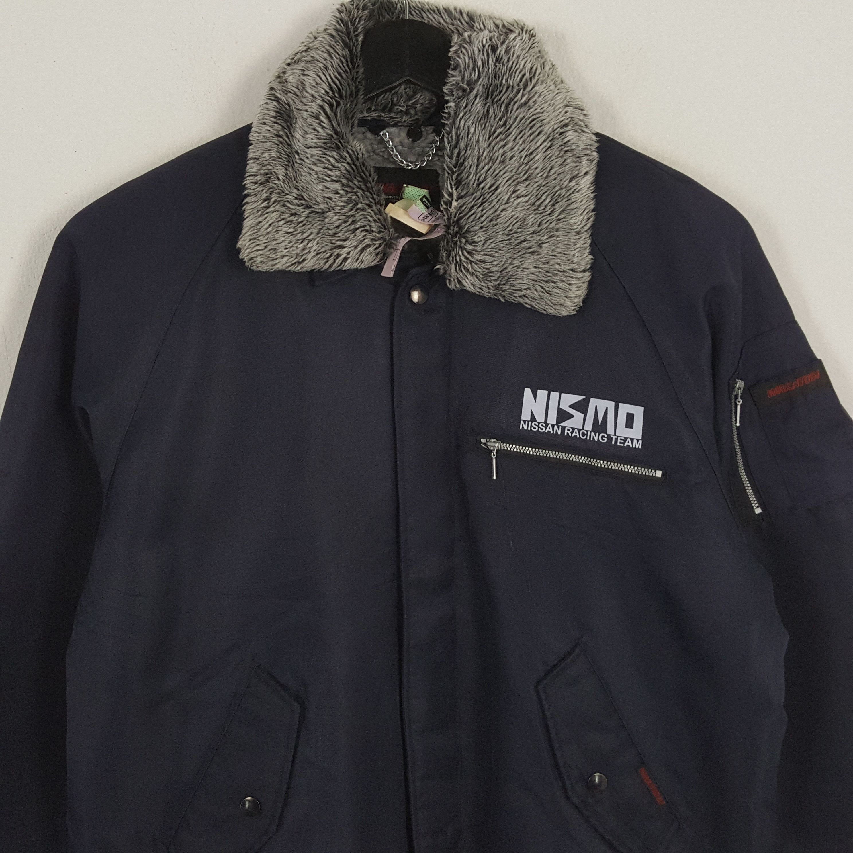 Japanese Brand × Vintage NISMO NISSAN RACING TEAM Motorsports Custom Art Jacket Size US XL / EU 56 / 4 - 4 Thumbnail