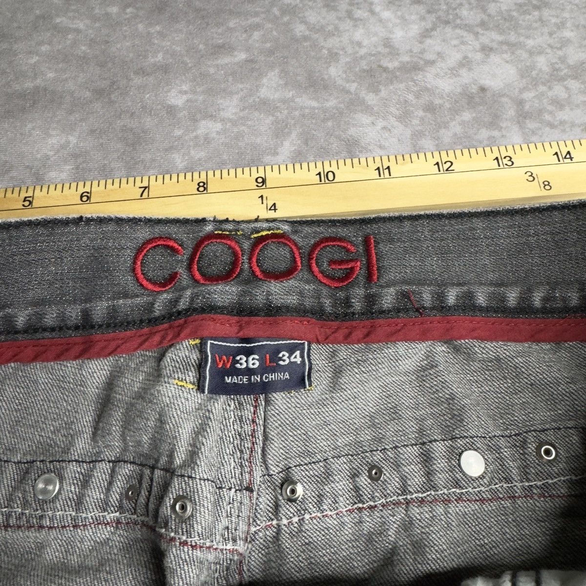 Coogi Vtg Coogi Jeans Late 2000’s Embrodiered Gold Size US 36 / EU 52 - 5 Thumbnail