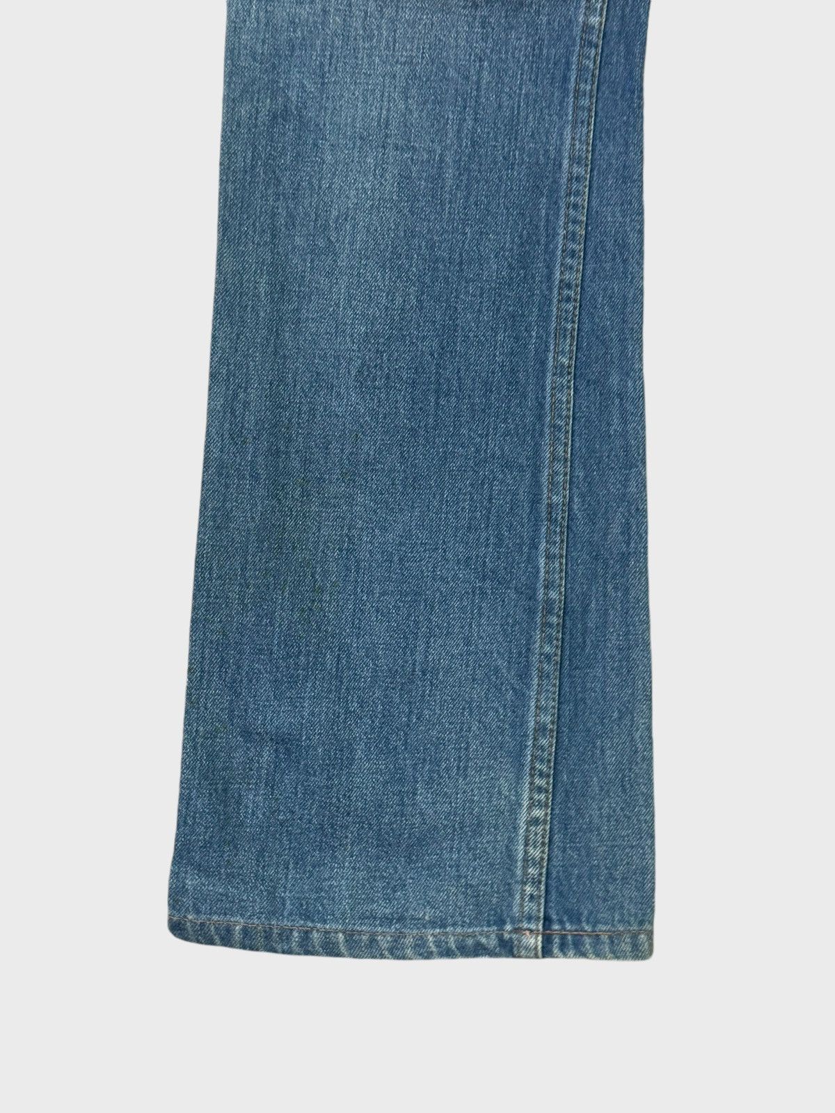 Levi's × Vintage Vintage Flared Levi's 516-0217 Blue Orange Tab Boot Cut Size US 26 / EU 42 - 6 Thumbnail