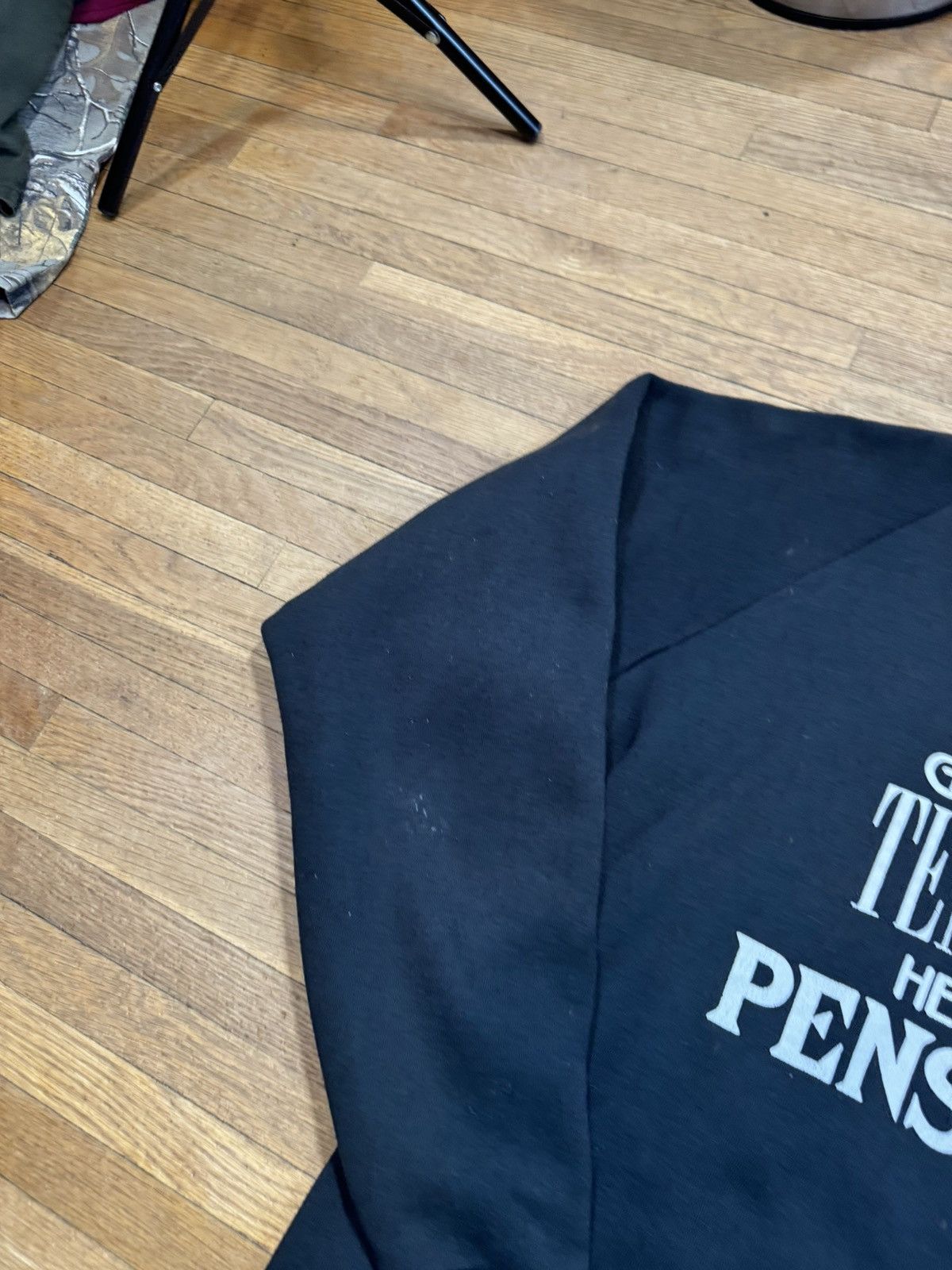 Vintage Vintage Goodbye Tension Hello Pension Sweatshirt Size US XXL / EU 58 / 5 - 5 Thumbnail