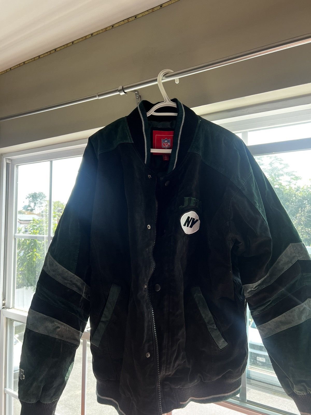 NFL Vintage NY JETS NFL Jacket Size US XL / EU 56 / 4 - 1 Thumbnail