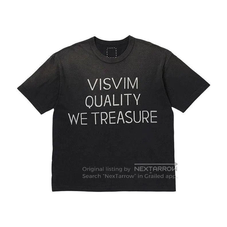 Visvim VISVIM JUMBO DMGD Logo Print Tee. Size US L / EU 52-54 / 3 - 2 Thumbnail