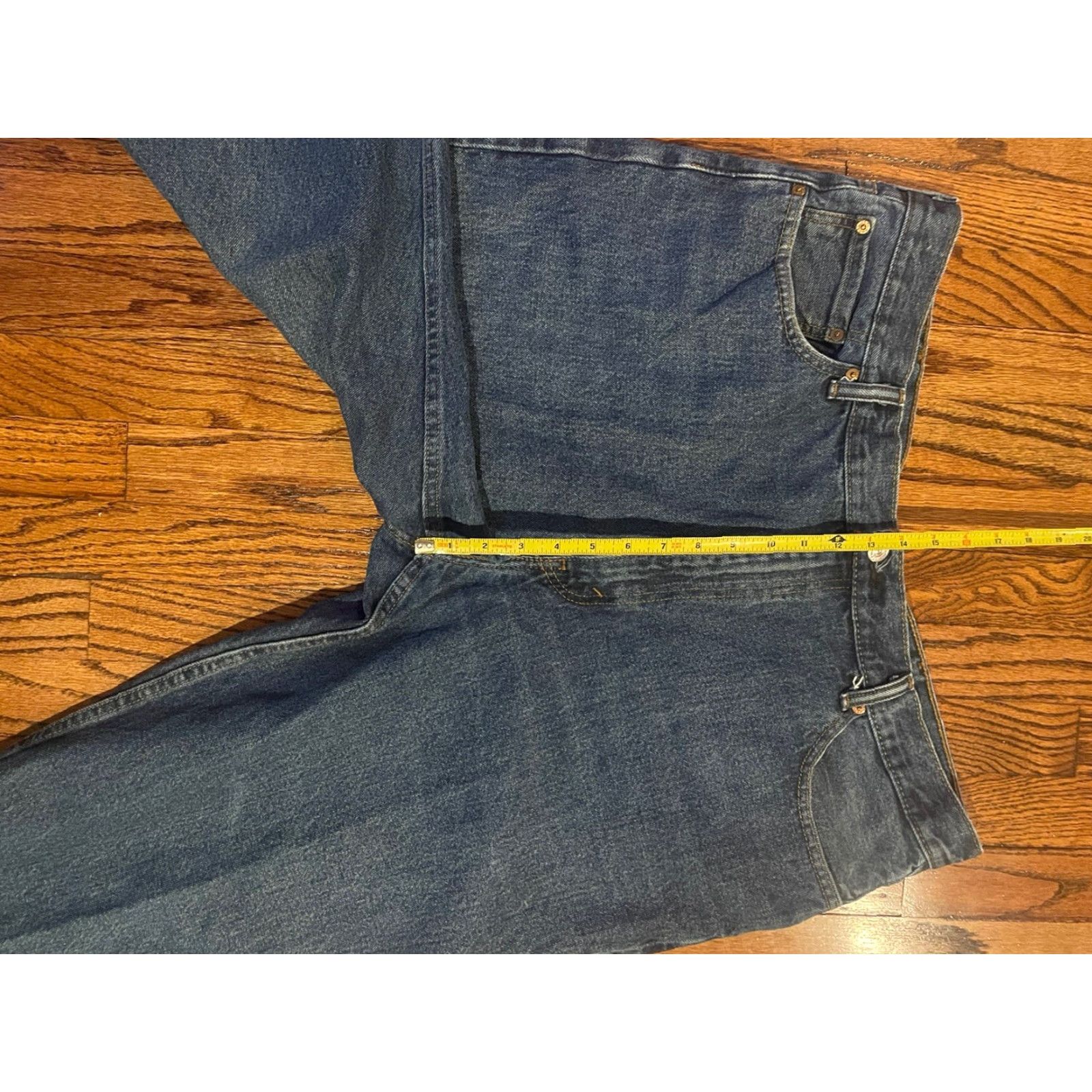 Levi's Levi's 550 Jeans Men Blue 42x29 42x30 Medium Wash 100 Cotton Bootcut Relaxed Denim Jeans Size US 42 / EU 58 - 5 Thumbnail