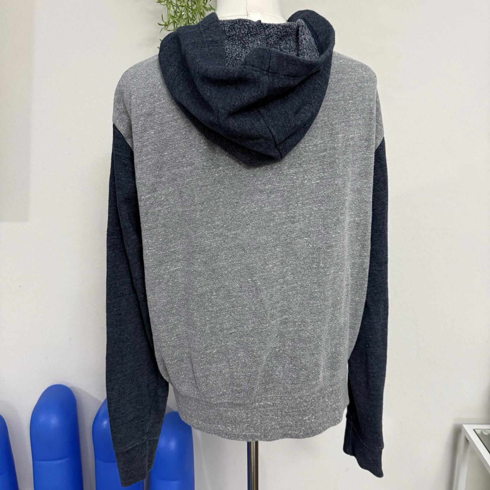 Designer Boston Fleece Cotton Zip Up Hoodie Size M / US 6-8 / IT 42-44 - 2 Thumbnail