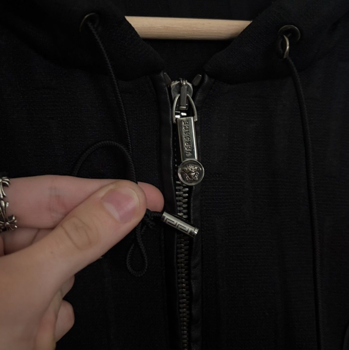 Versace Vintage Versace Medusa Insignia Zip-Up Sweatshirt Jacket Size US M / EU 48-50 / 2 - 3 Thumbnail