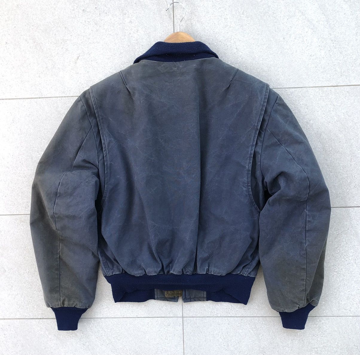 I. Spiewak And Sons VTG l.Spiewak & Sons Duck Canvas Lined Blanket Bomber Jacket Size US S / EU 44-46 / 1 - 4 Thumbnail