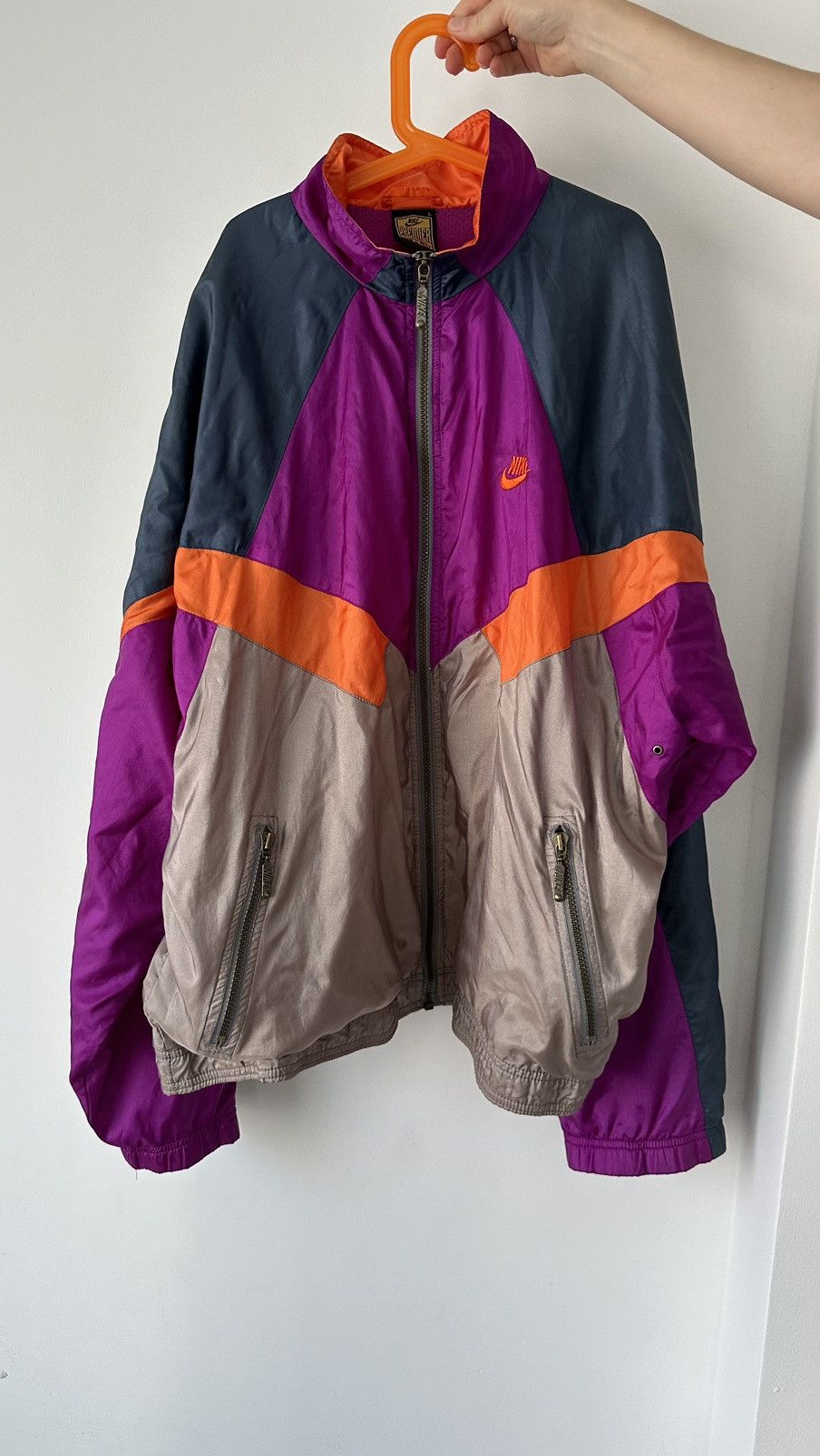 Nike × Vintage Windbreaker Nike Premier 80’s Size US L / EU 52-54 / 3 - 1 Thumbnail