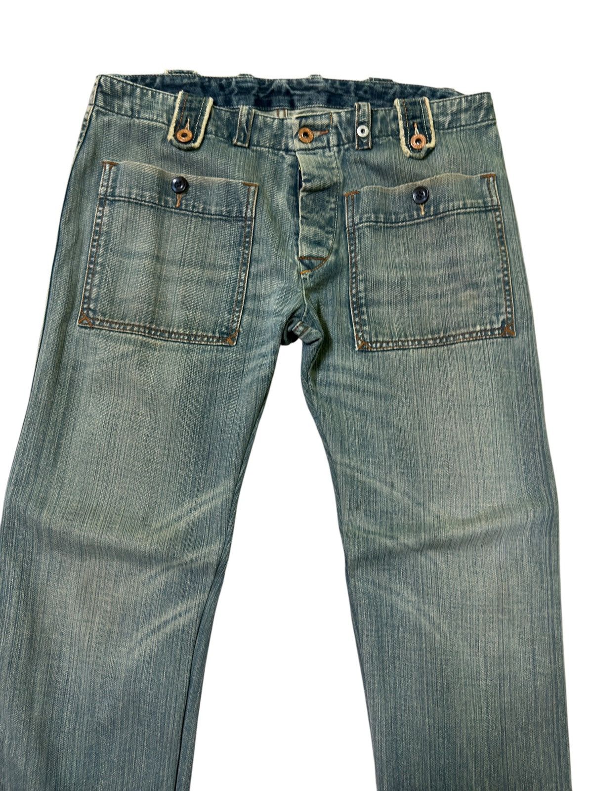 Hysteric Glamour Vintage Diesel Denim Jeans with Utility Pocket Size US 32 / EU 48 - 5 Thumbnail