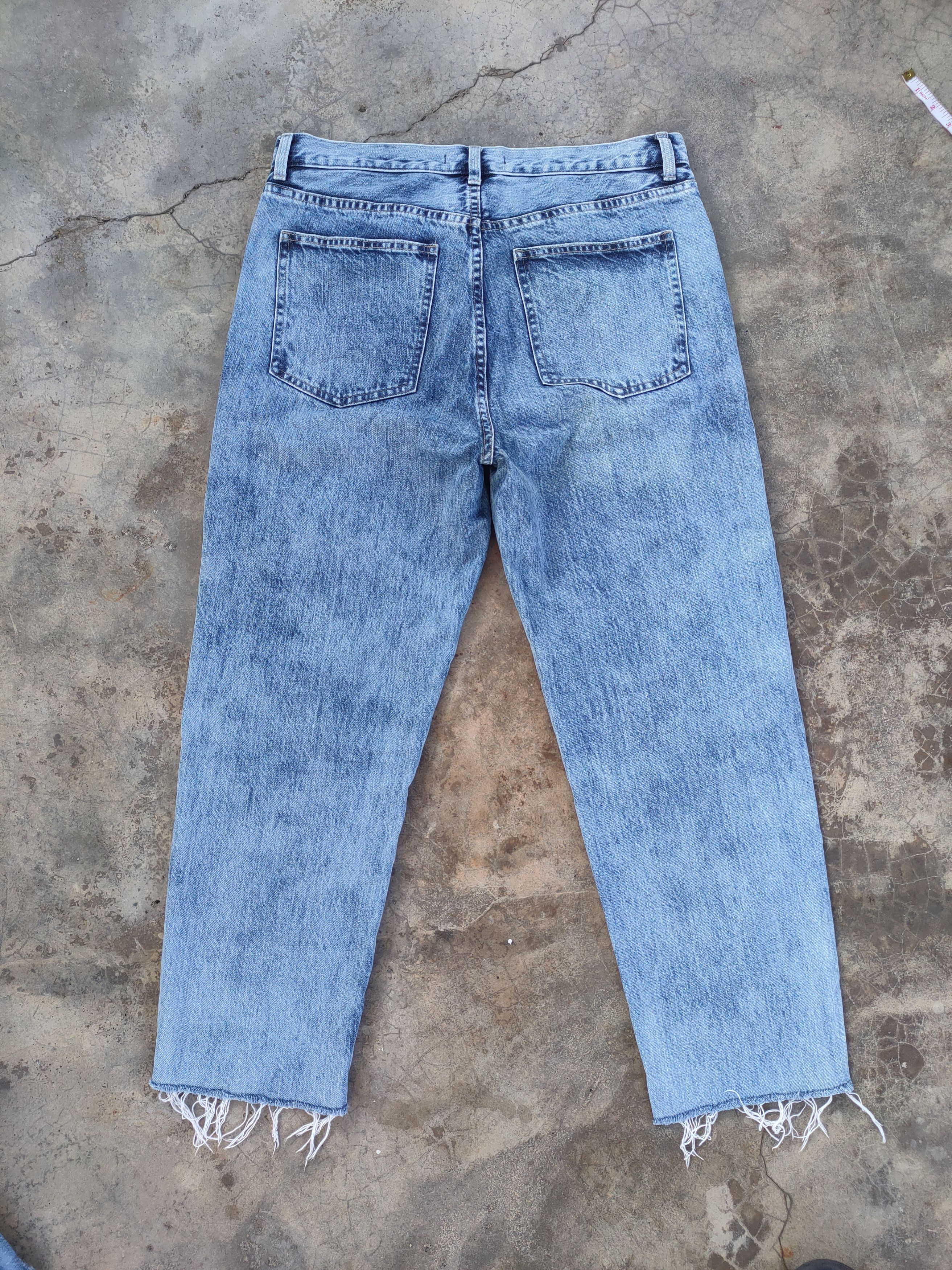 Japanese Brand VINTAGE JAPANESE DISTRESSED FADED JEANS PANTS Size US 33 - 7 Thumbnail