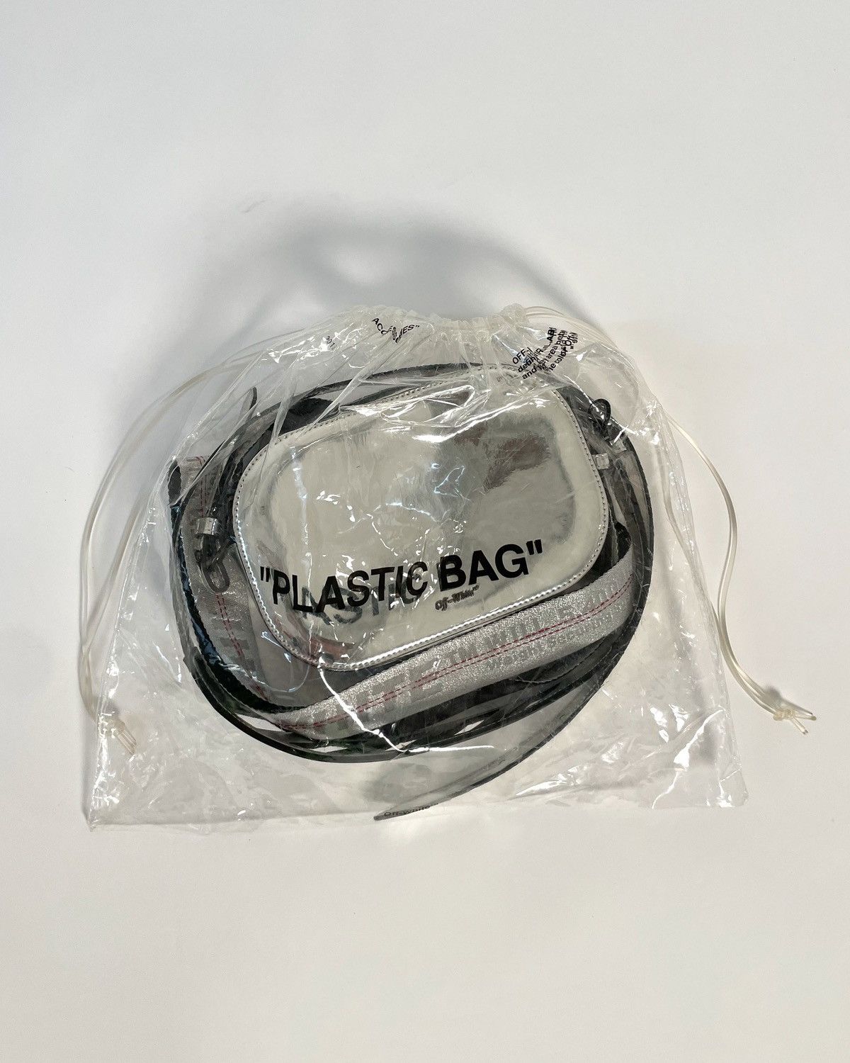 Off-White OFF-WHITE FW 18 Silver Mirror Camera Bag Size ONE SIZE - 14 Thumbnail