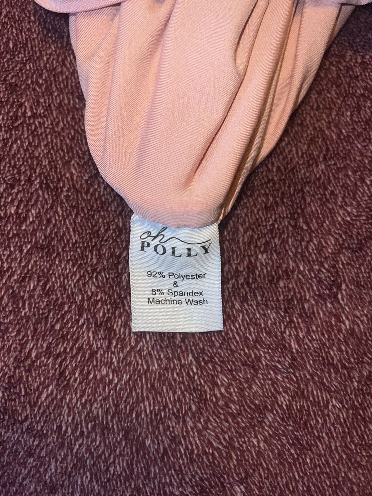 REVOLVE Oh Polly Asymmetric Ruched Midaxi Bodycon Dress Size XS / US 0-2 / IT 36-38 - 4 Thumbnail