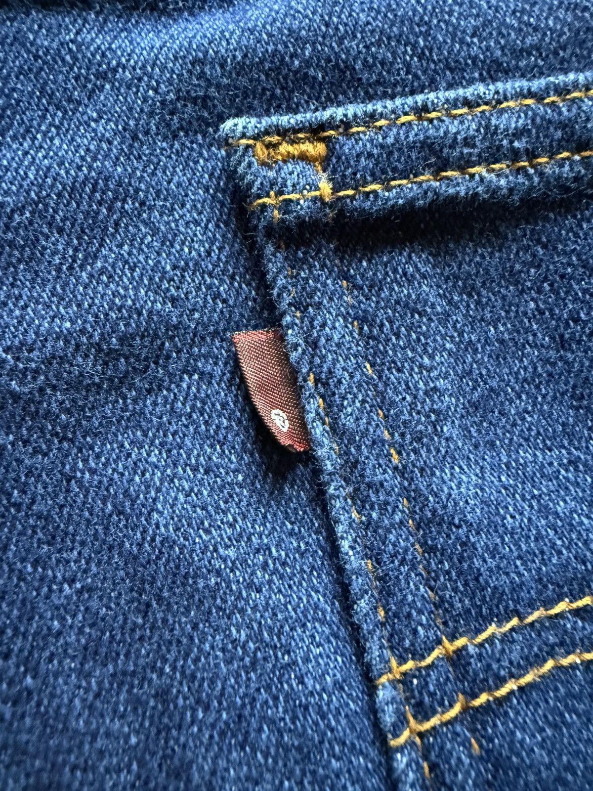 Levi's Vintage 80s Levi's 509-2017 Straight Stretch Denim Jeans Size US 33 - 3 Thumbnail
