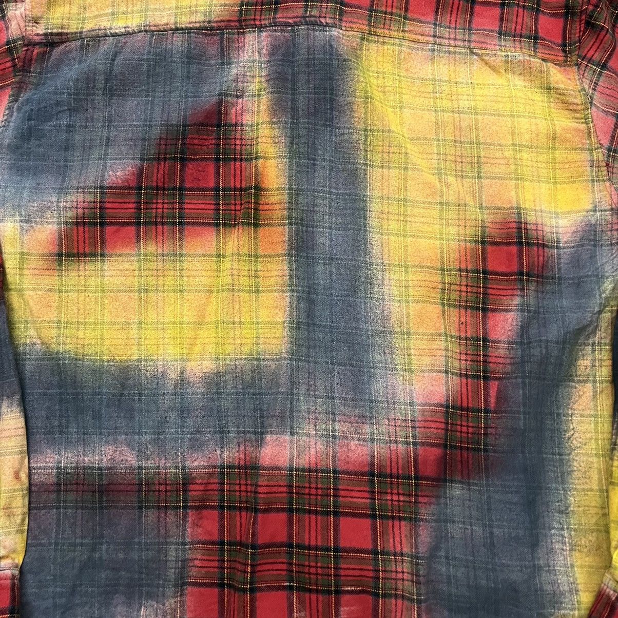 Vale Vale Forever Tie Dye Rhinestone Flannel Size US XL / EU 56 / 4 - 13 Thumbnail