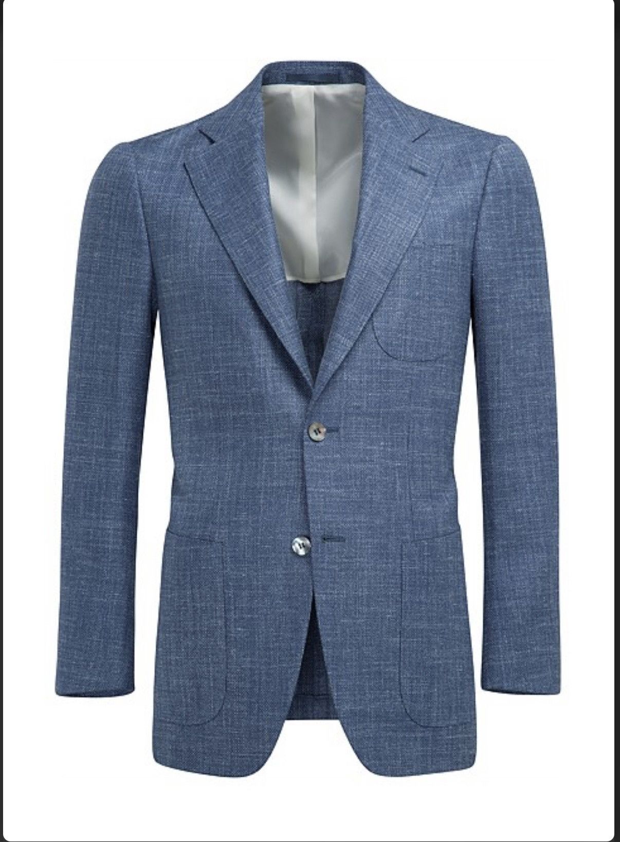 Suitsupply Hudson HL Unlined Wool Silk Linen Cashmere Blazer
