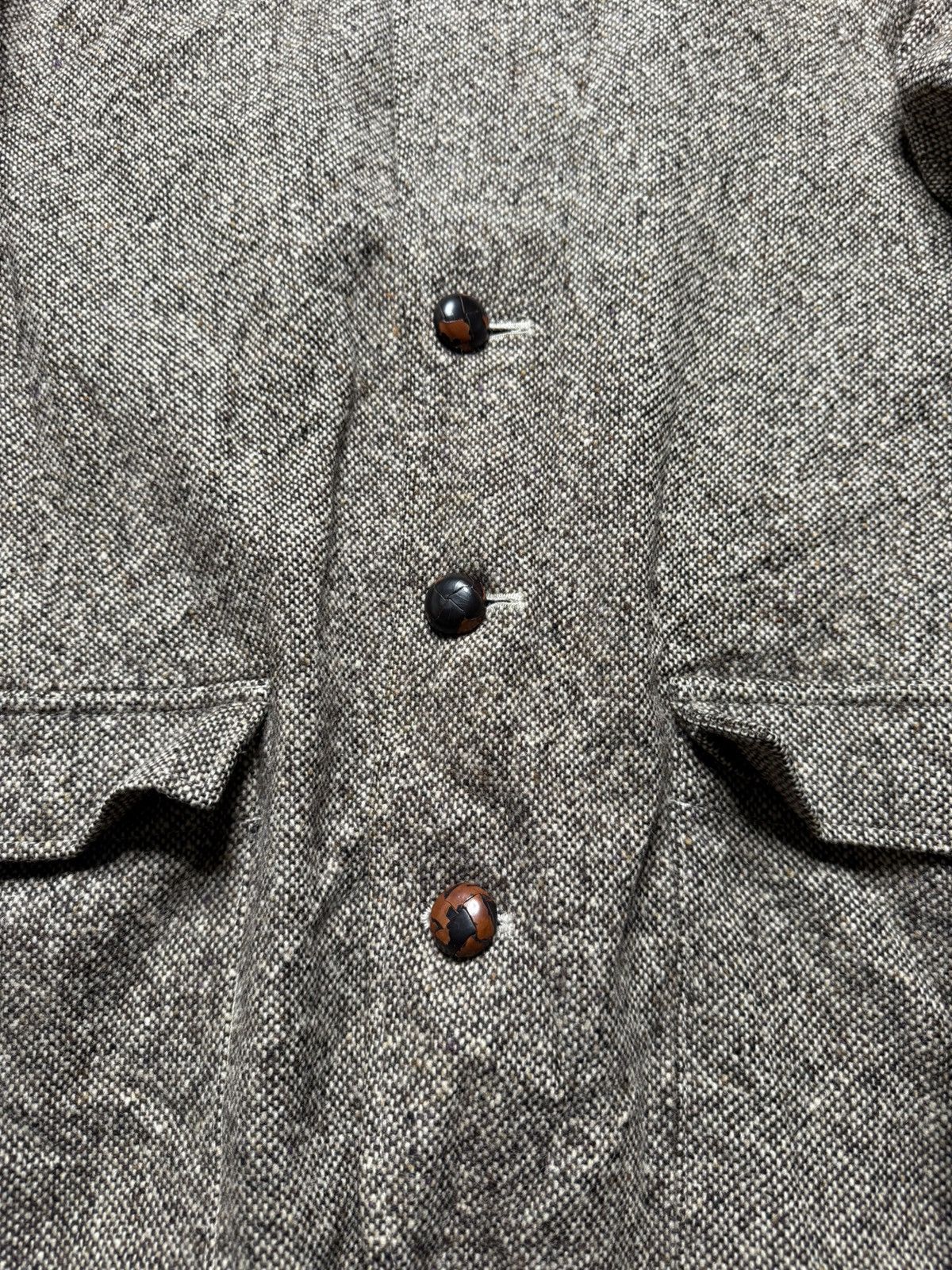 Visvim Archive Visvim Tweed Fabric Wool Blazer Size US L / EU 52-54 / 3 - 3 Thumbnail