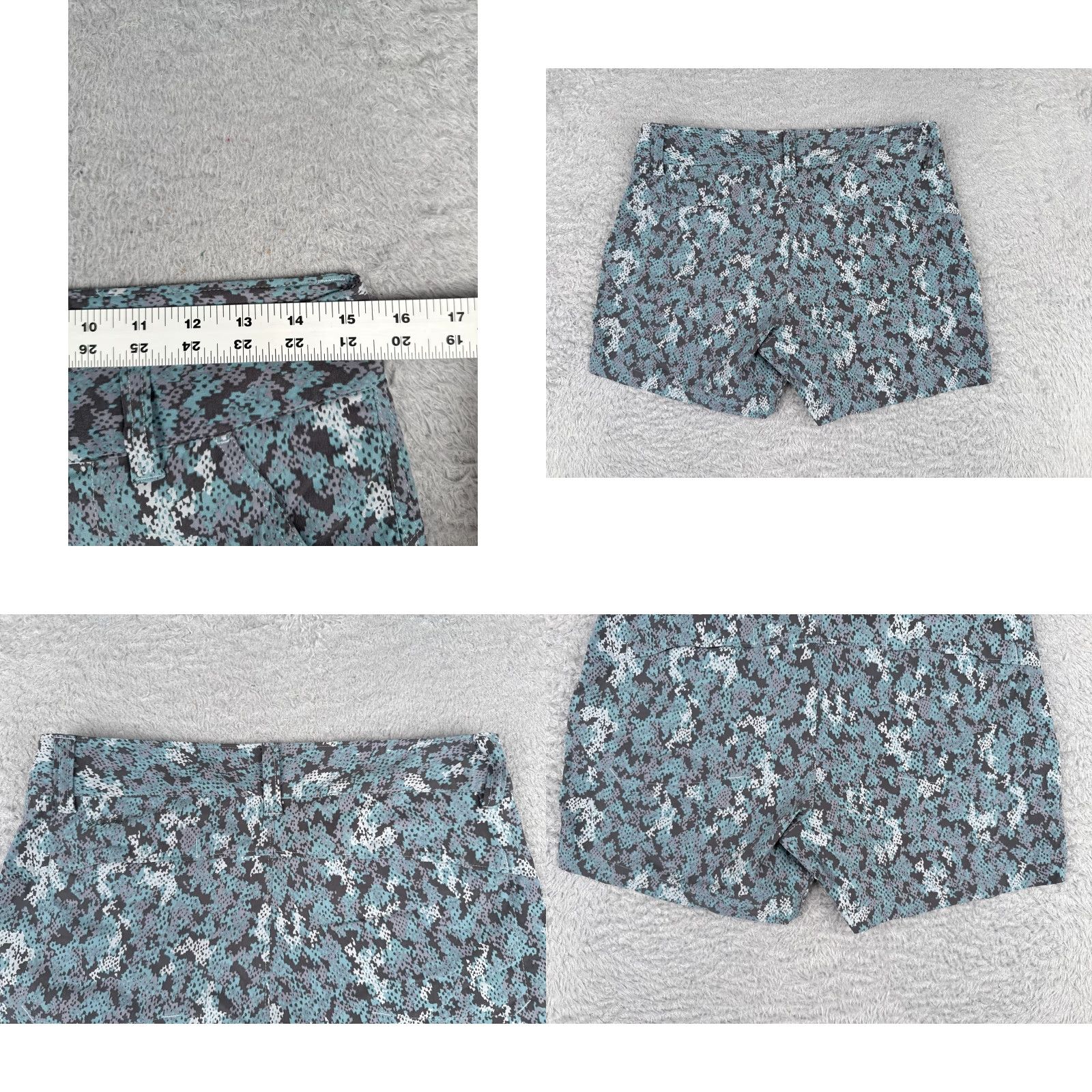 Vintage Columbia Shorts Women 6 Blue Camp Nylon Blend Omni-Shield Camping Fish Boating Size 28" / US 6 / IT 42 - 9 Thumbnail