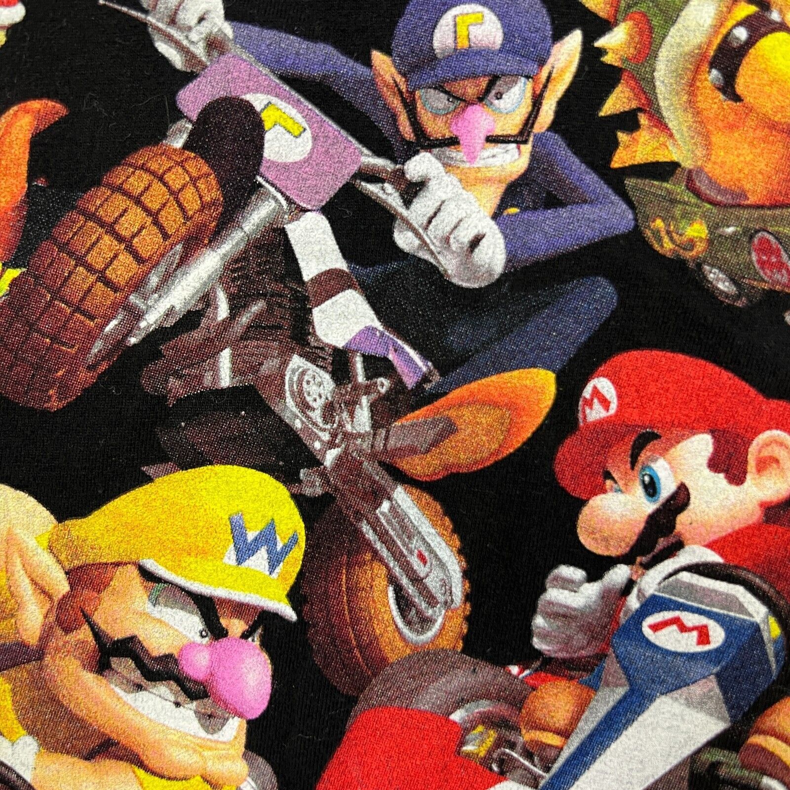 Nintendo Vintage 2008 Mario Kart T Shirt Nintendo Wii Video Game Tee Size US S / EU 44-46 / 1 - 3 Thumbnail