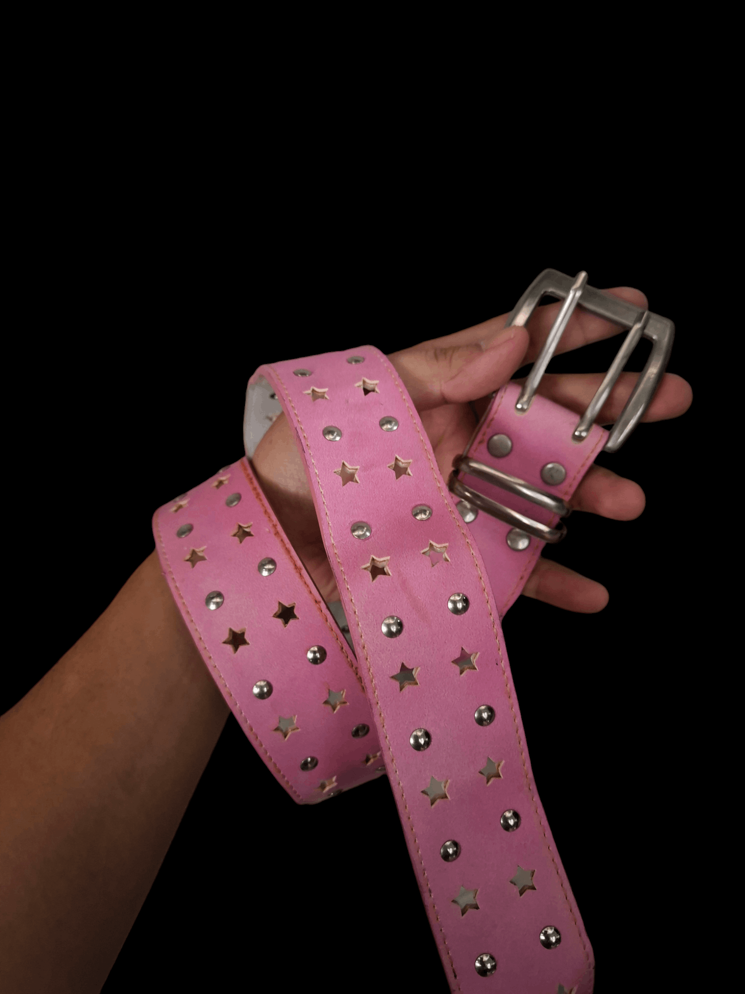 Japanese Brand × KMRii × Le Grande Bleu (L.G.B.) Vintage Y2k Star pink belts Size ONE SIZE - 2 Thumbnail