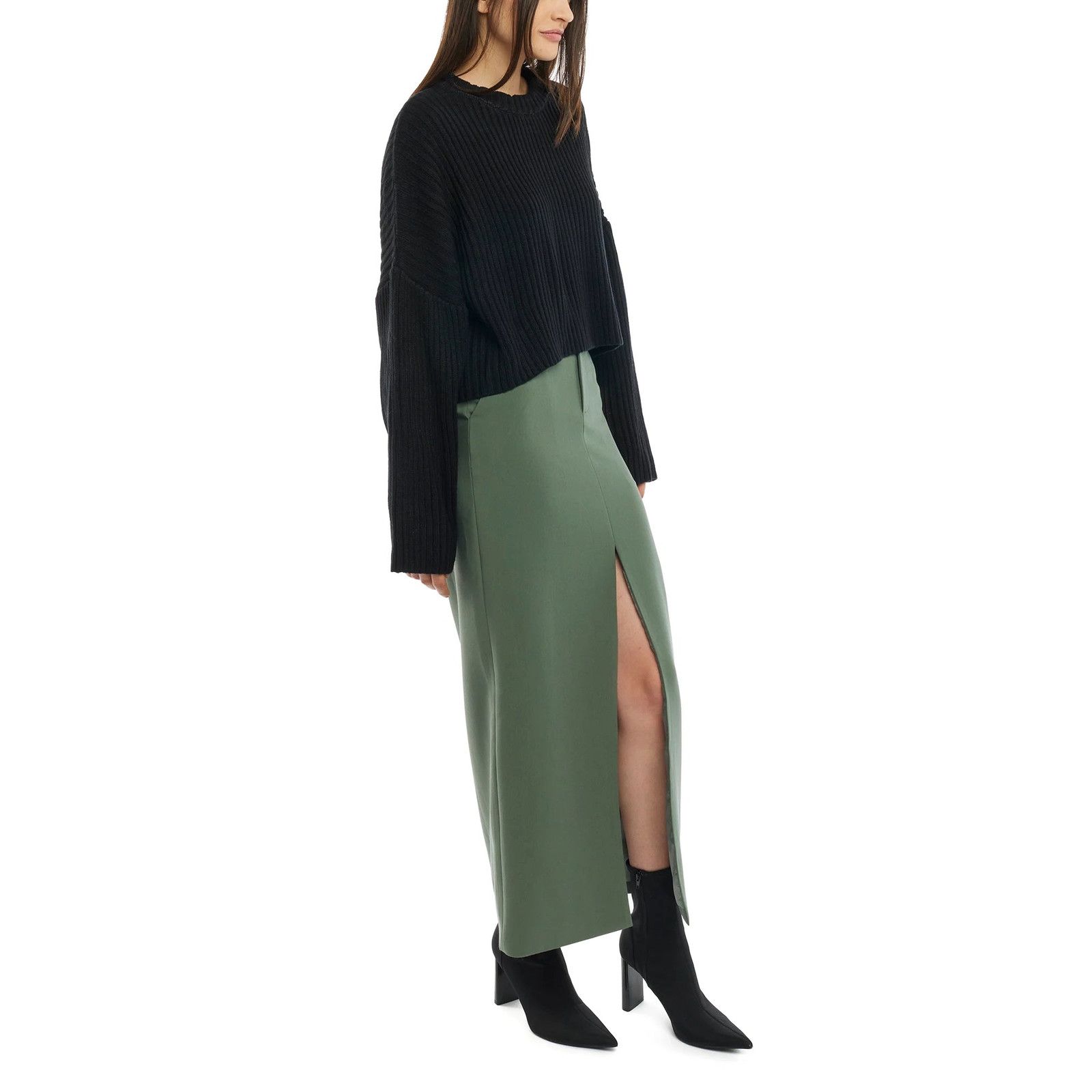 REVOLVE LBLC The Label Tess Skirt - Jade Sz M Size 30" / US 8 / IT 44 - 3 Thumbnail