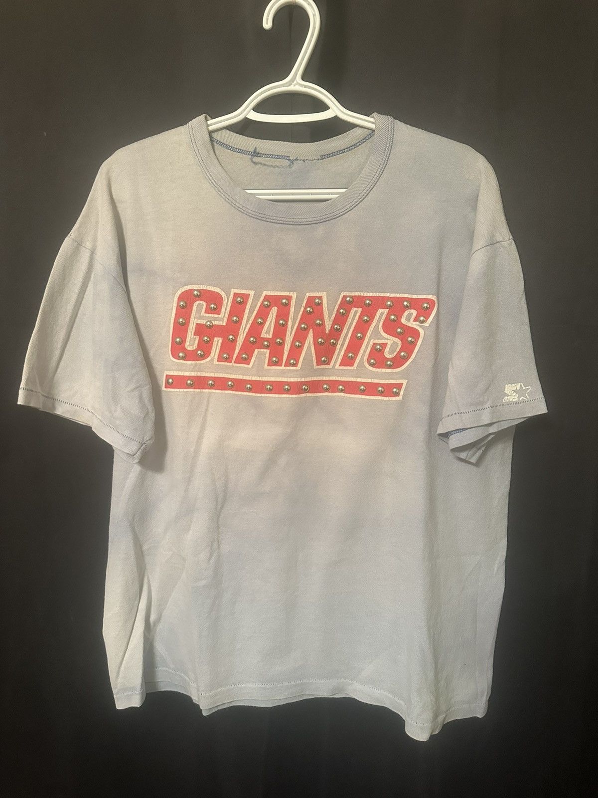 NFL Vintage Starter Studded NY Giants T-Shirt Size US M / EU 48-50 / 2 - 1 Thumbnail