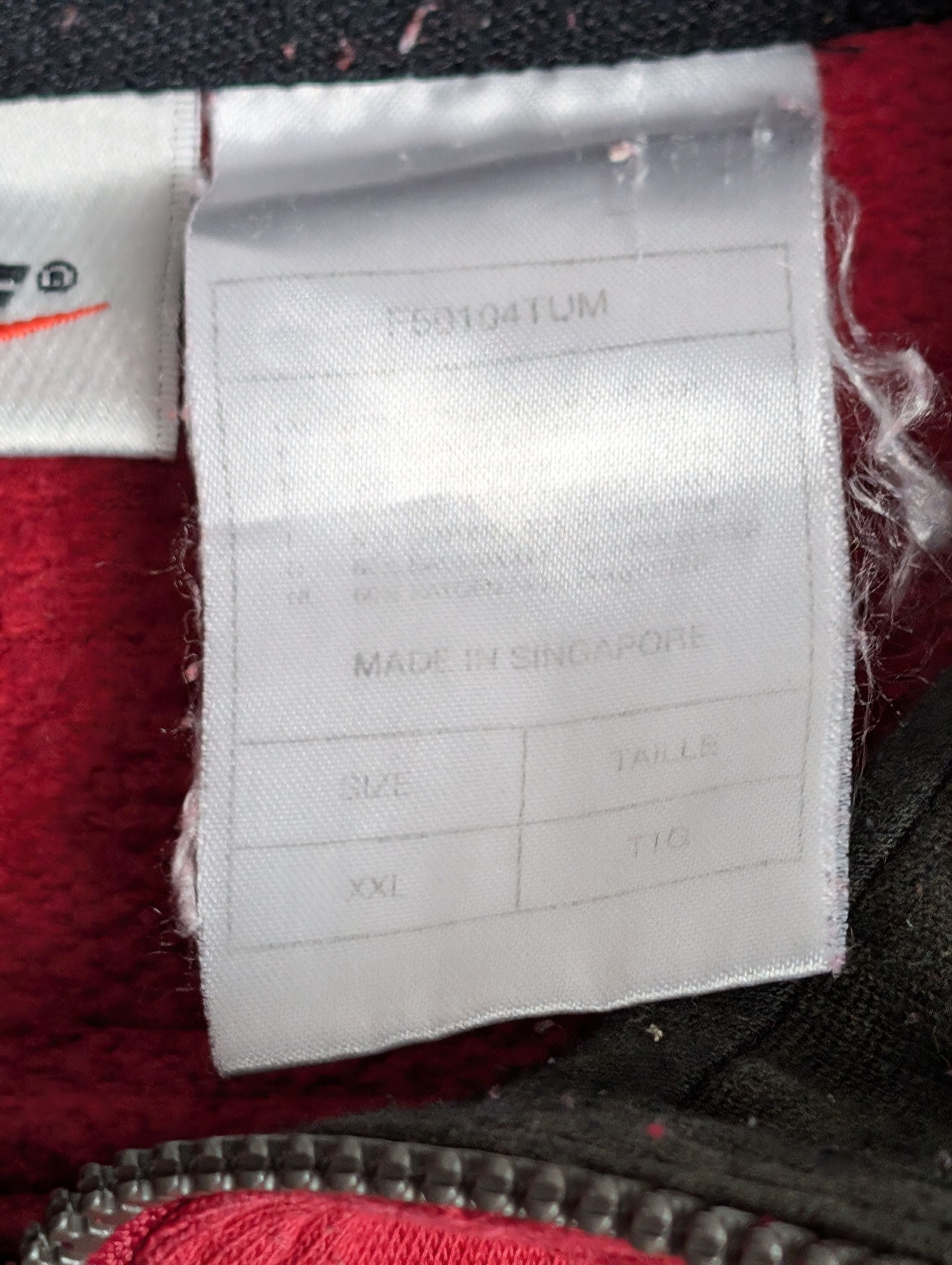 Nike Vintage Nike 1/4 Zip Red Oversize Boxy Streetwear Y2K Retro Size US XXL / EU 58 / 5 - 6 Thumbnail