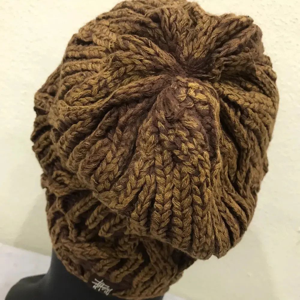 Stussy Stussy Rare Design Knit Beanie Hat Size ONE SIZE - 5 Thumbnail