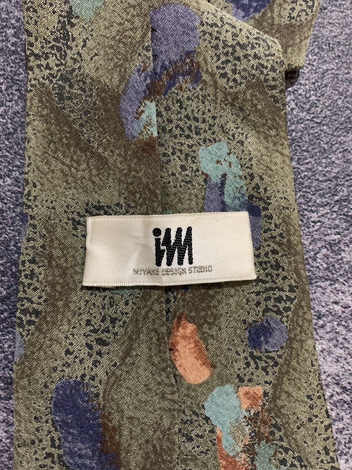 Issey Miyake Issey Miyake Pattern Tie Size ONE SIZE - 5 Thumbnail