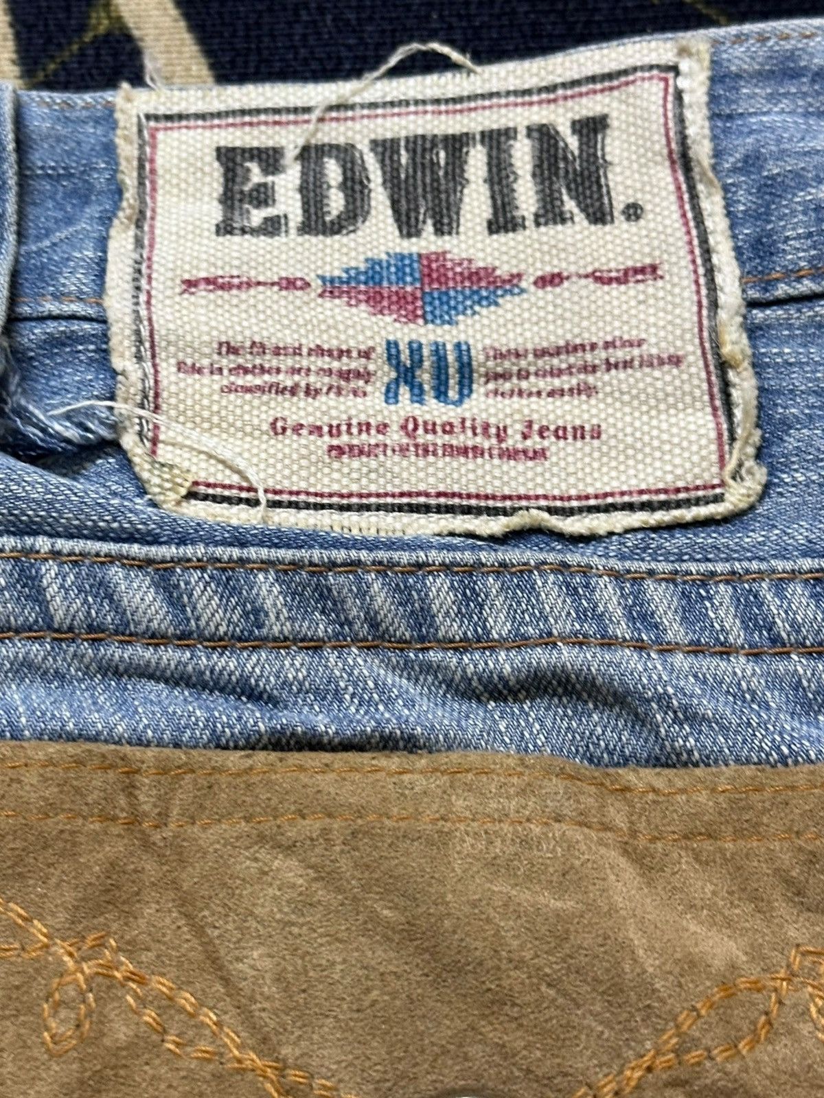 Edwin Vintage Edwin XV Flare Bootcut Faded Wash Denim Size US 29 - 10 Thumbnail