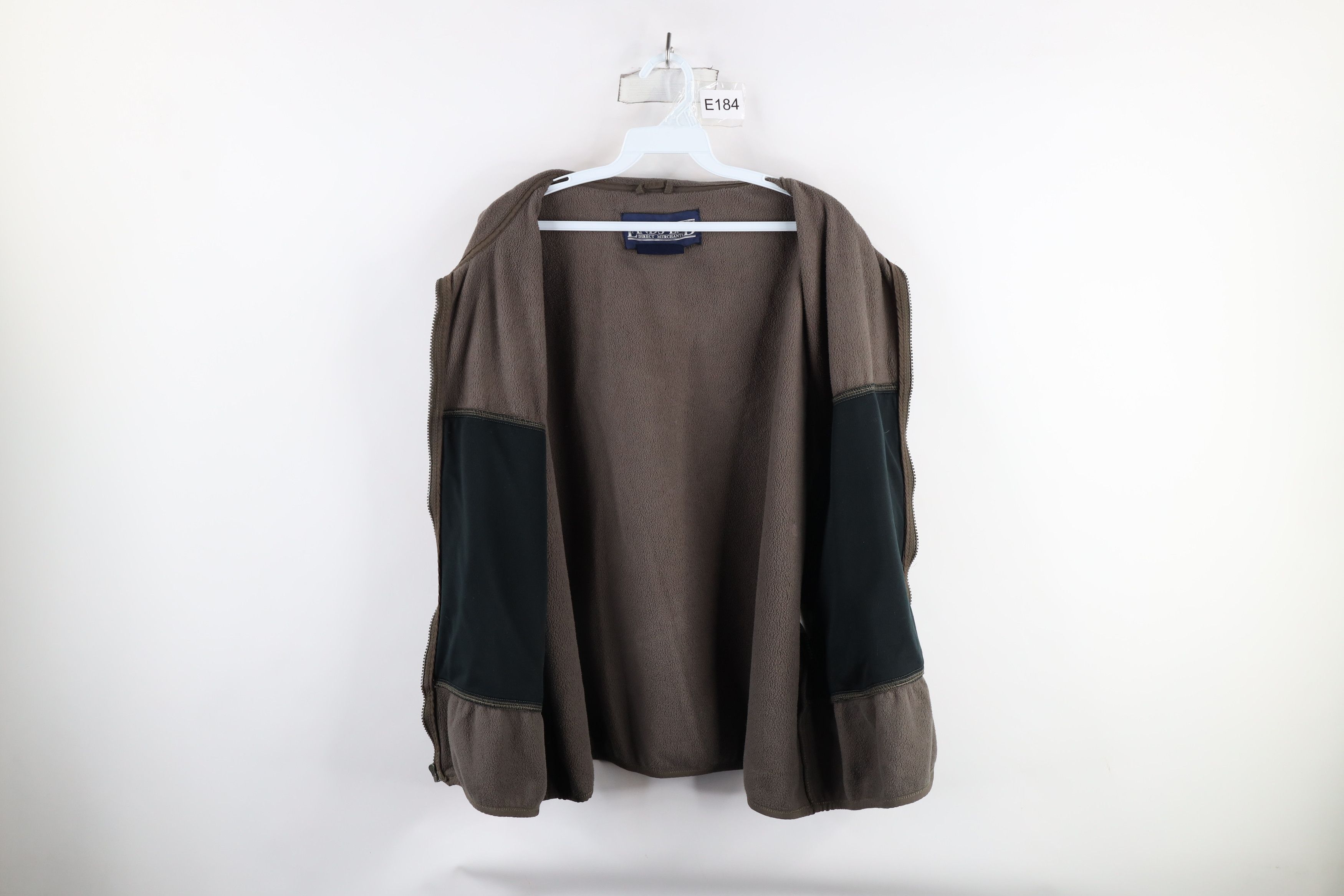 Lands' End × Vintage Vintage 90s Lands End Full Zip Fleece Vest Jacket Gray USA Size US XL / EU 56 / 4 - 7 Thumbnail