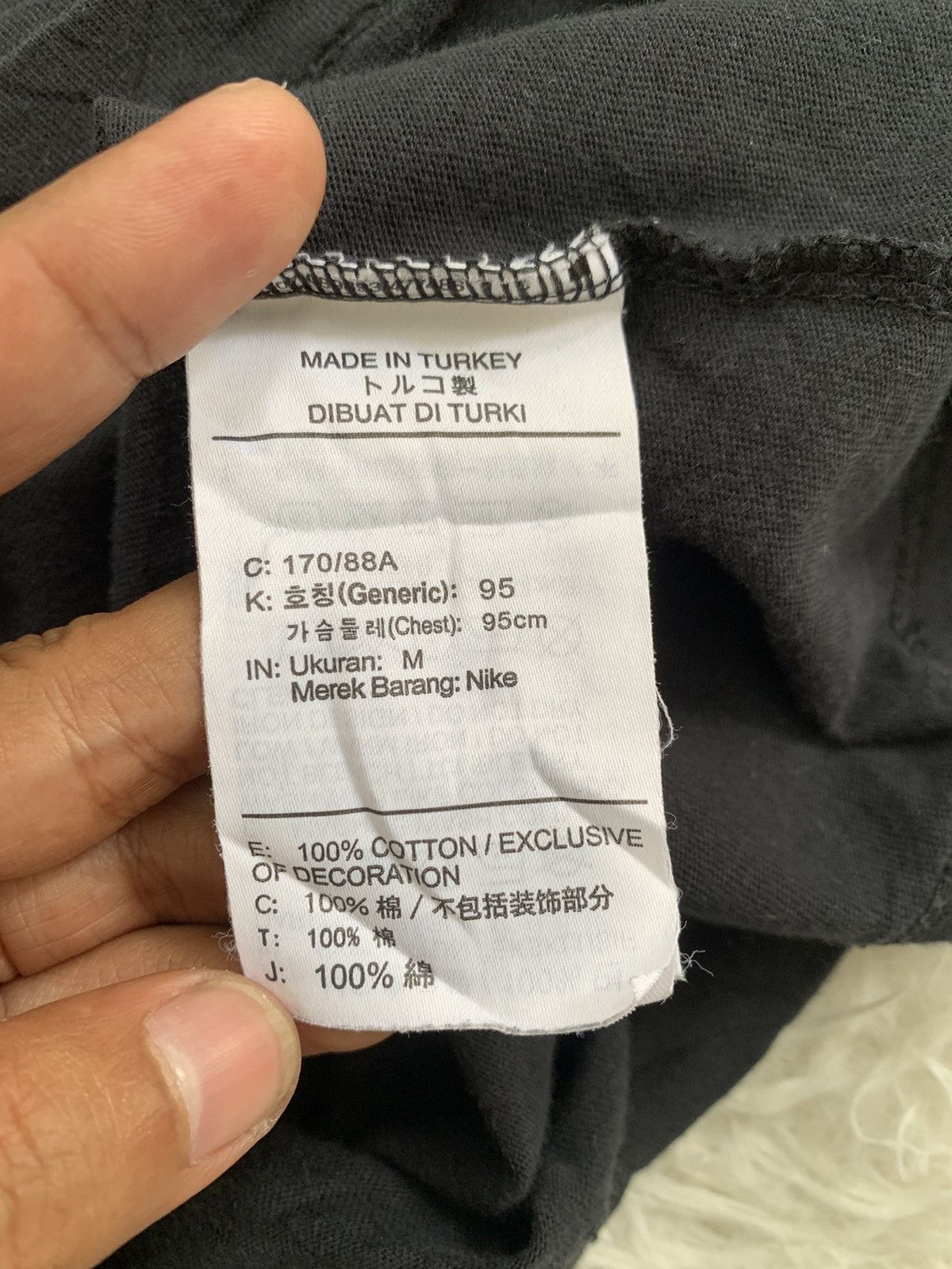 Nike Nice Swoosh Wave Print Nike Tee Size US M / EU 48-50 / 2 - 8 Thumbnail